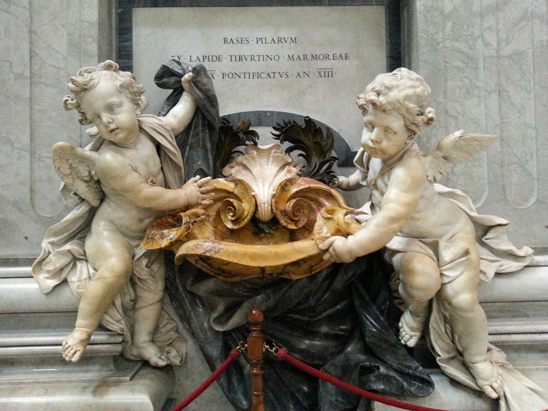 St. Peter of Alcantara - detail. Basilica di San Pietro, Vatican 
