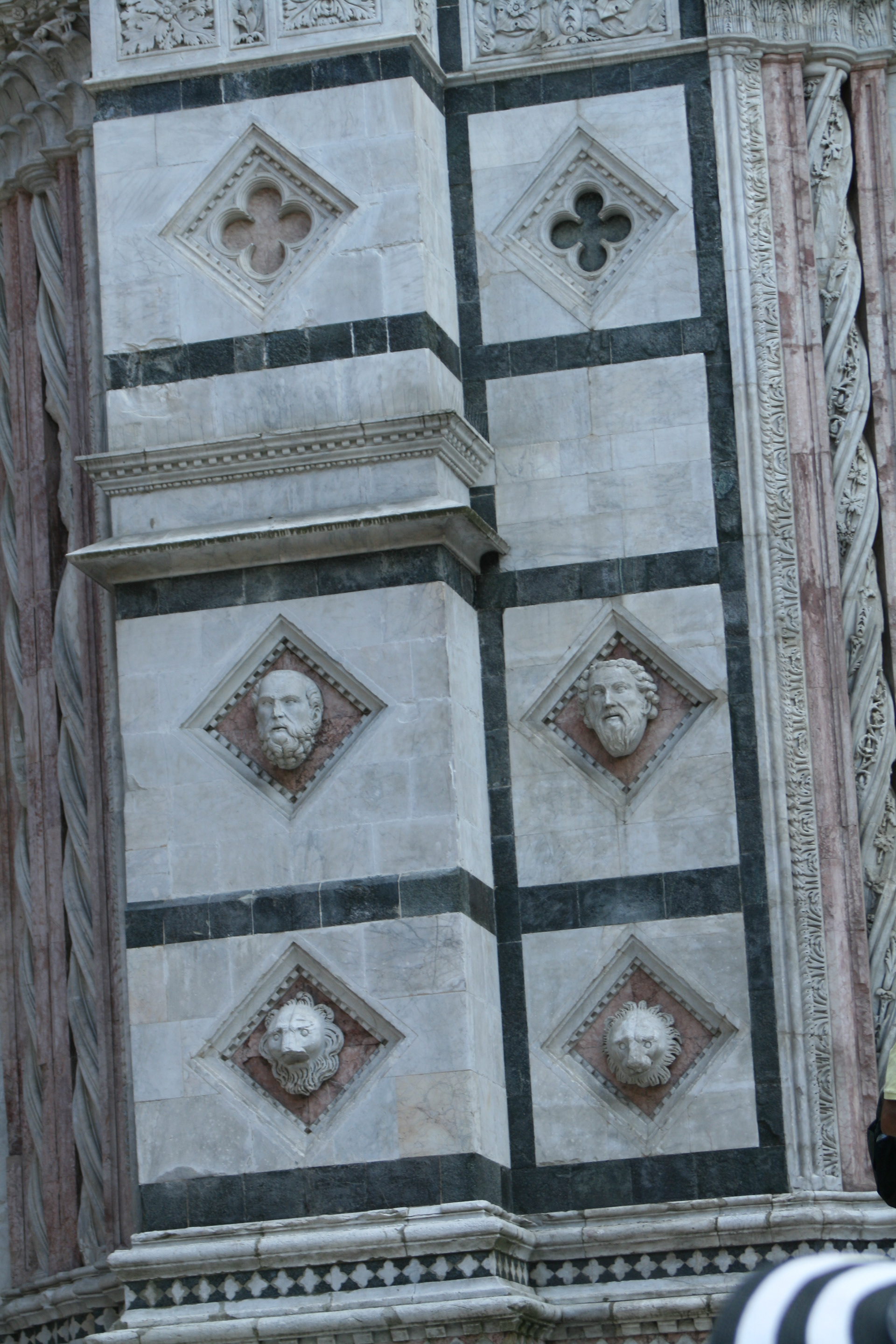 Cattedrale di Santa Maria del Fiore (Cathedral of Saint Mary of the Flower) architectural detail.