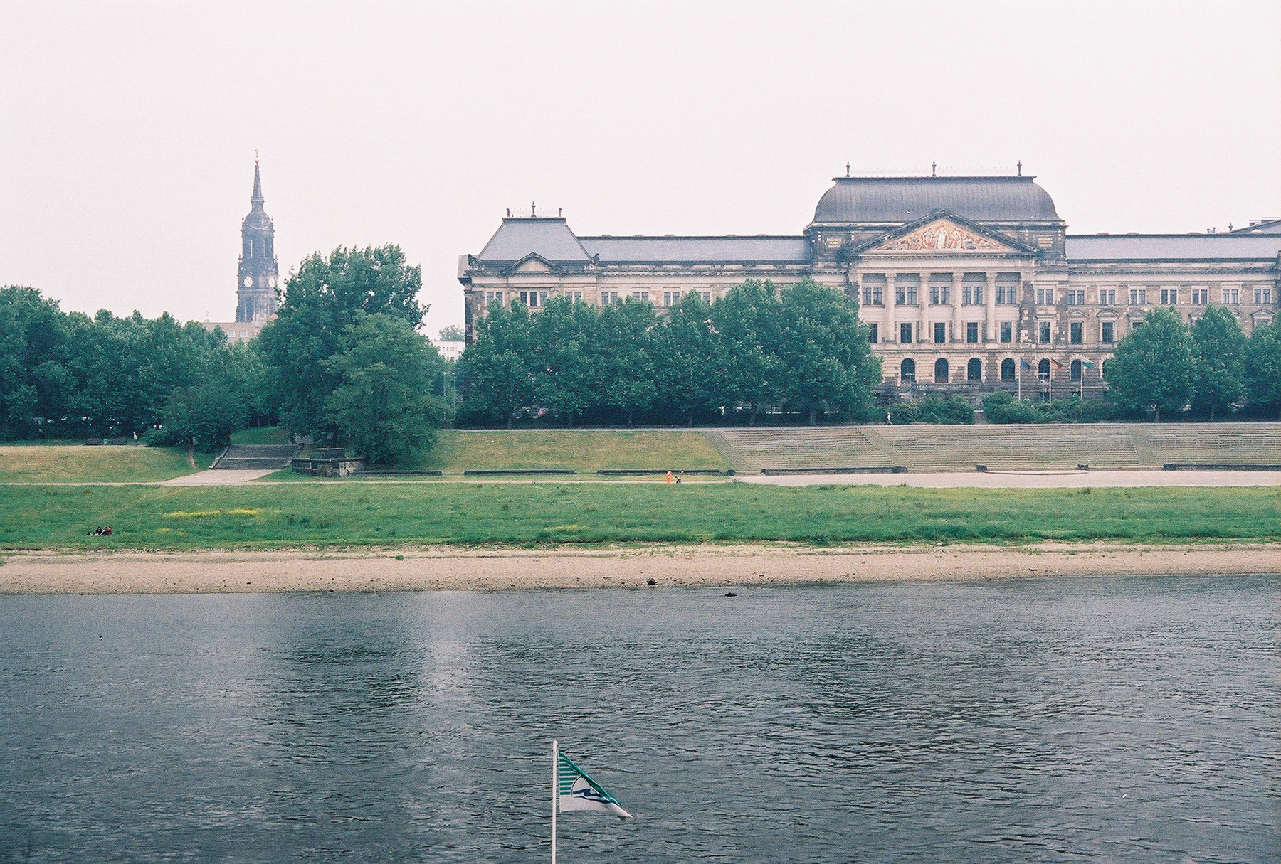 Ministry of Finance along the Elbe River