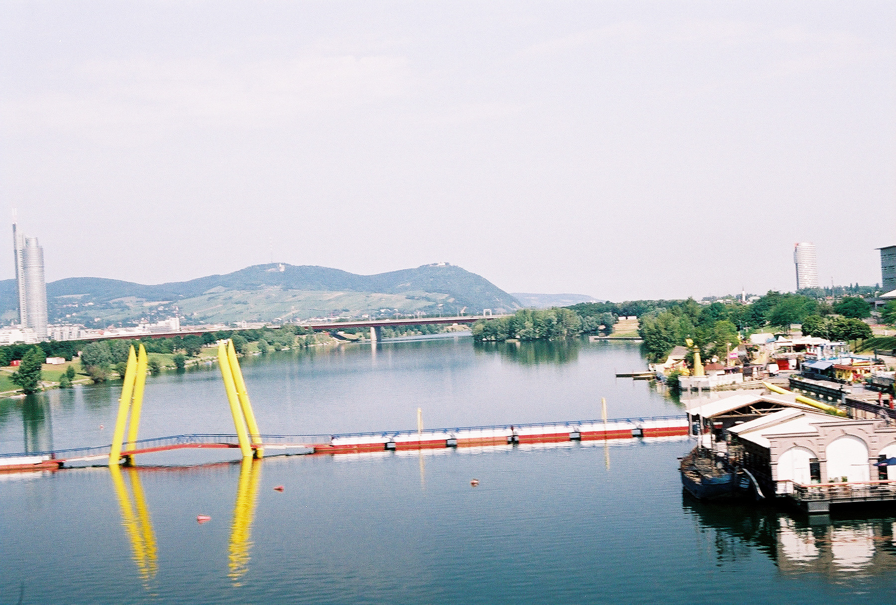 Danube City or Donaustadt is a modern quarter of Vienna with skyscrapers and business centers. 