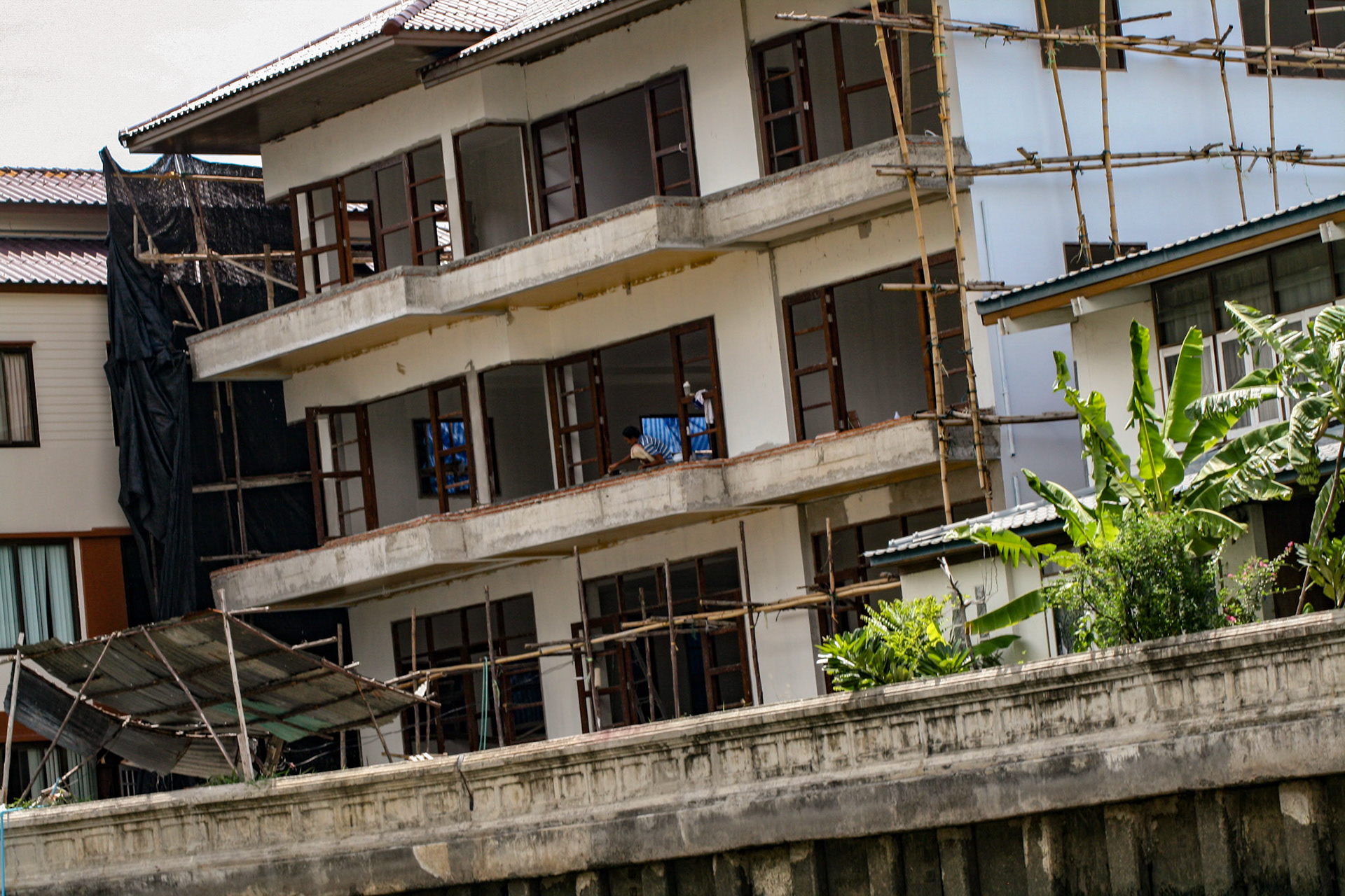 Boat ride to Wat Arun