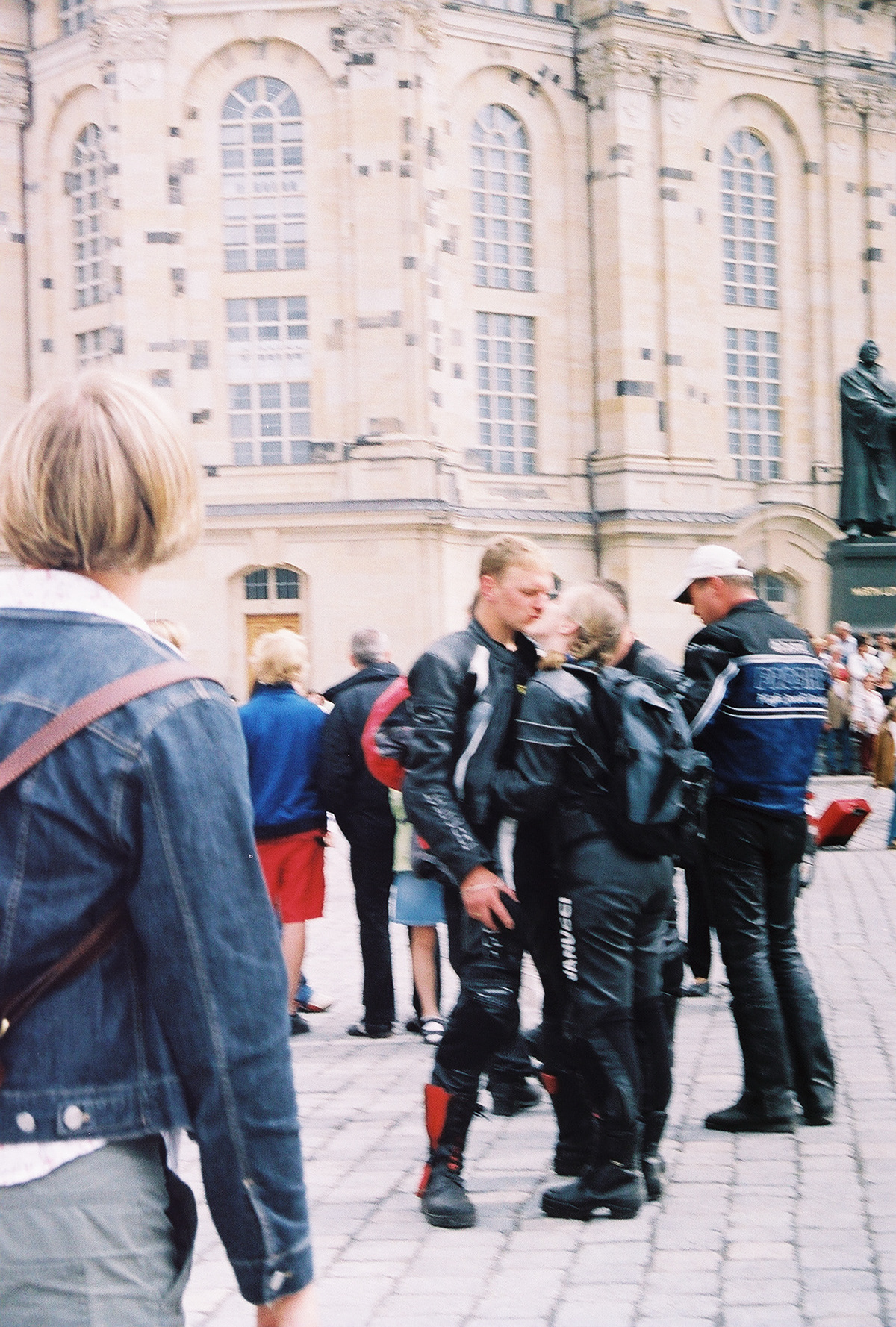 A magic moment in front of the Frauenkirche