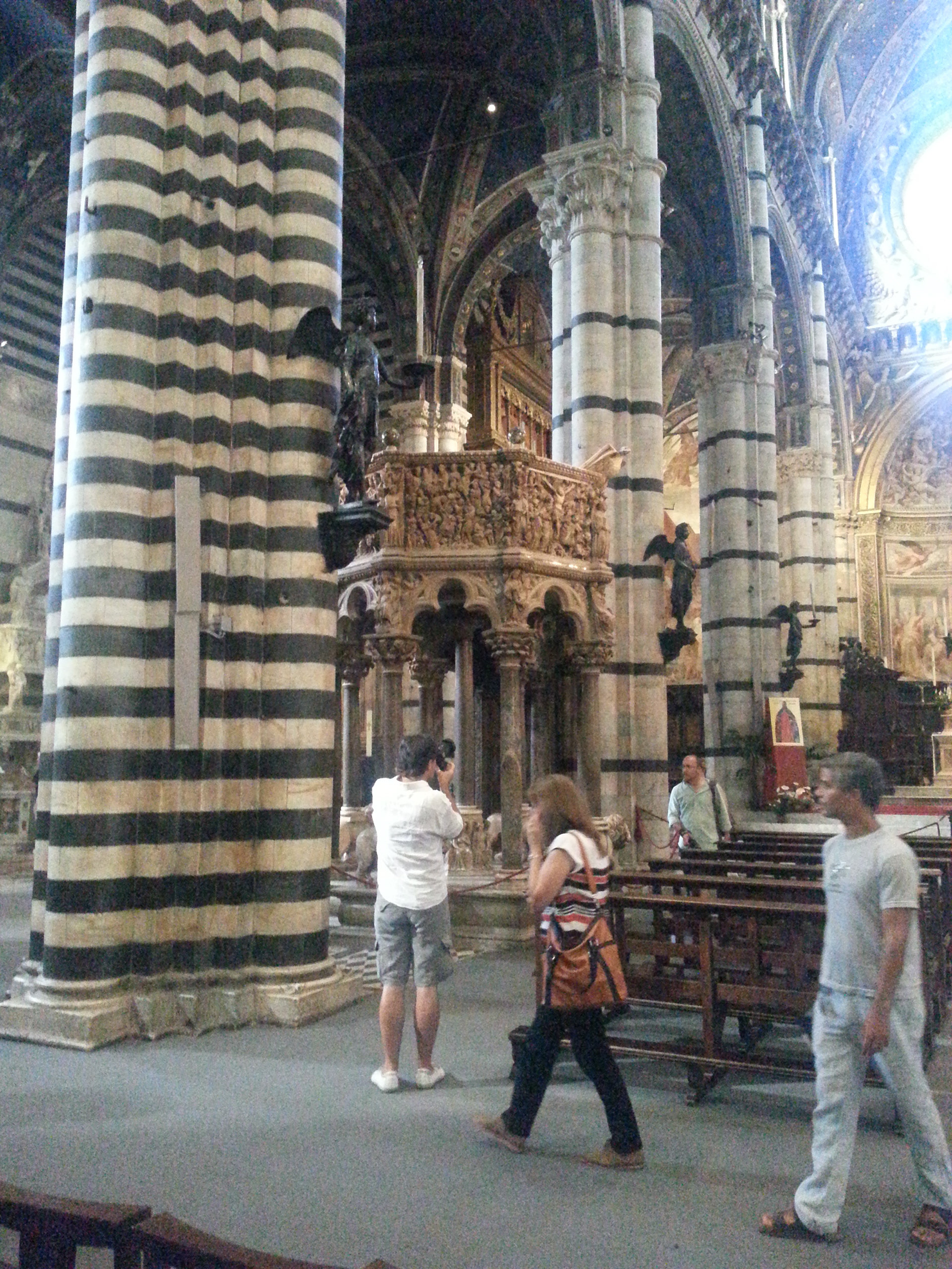 Inside of Siena Cathedral