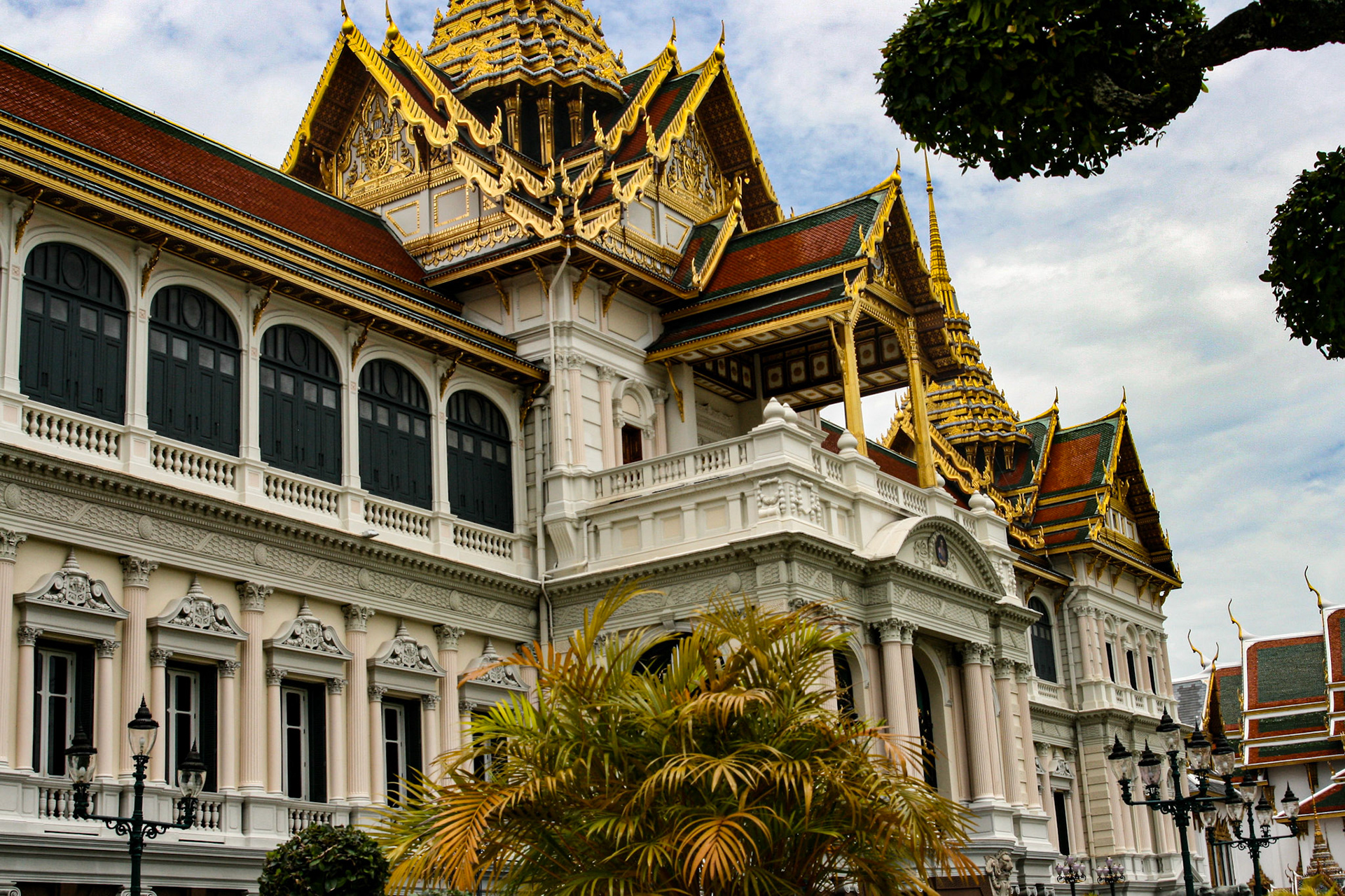 The Chakri Maha Prasat Hall, The Grand Palace, Bangkok, Thailand 