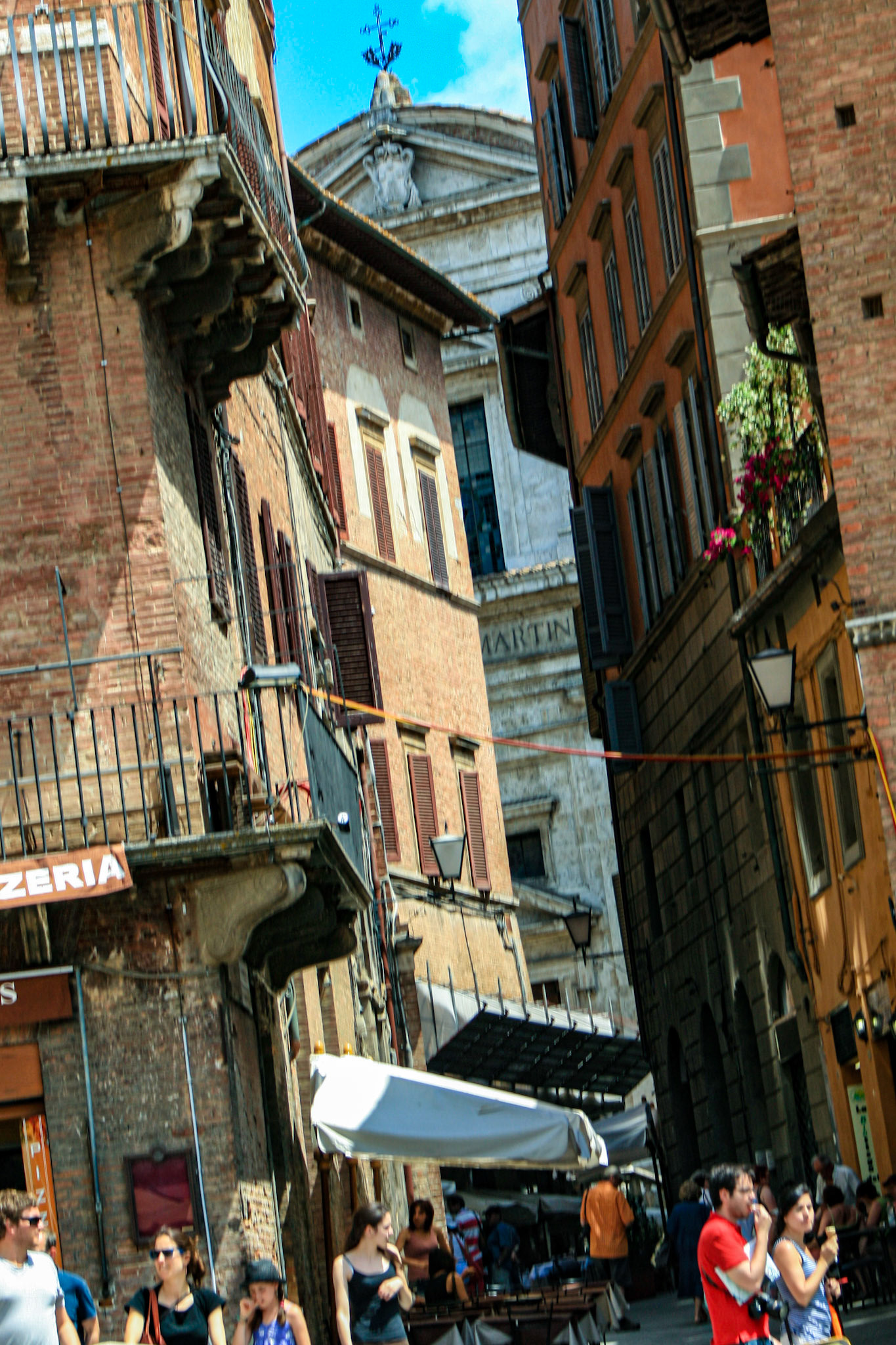 Passageway to the cathedral.