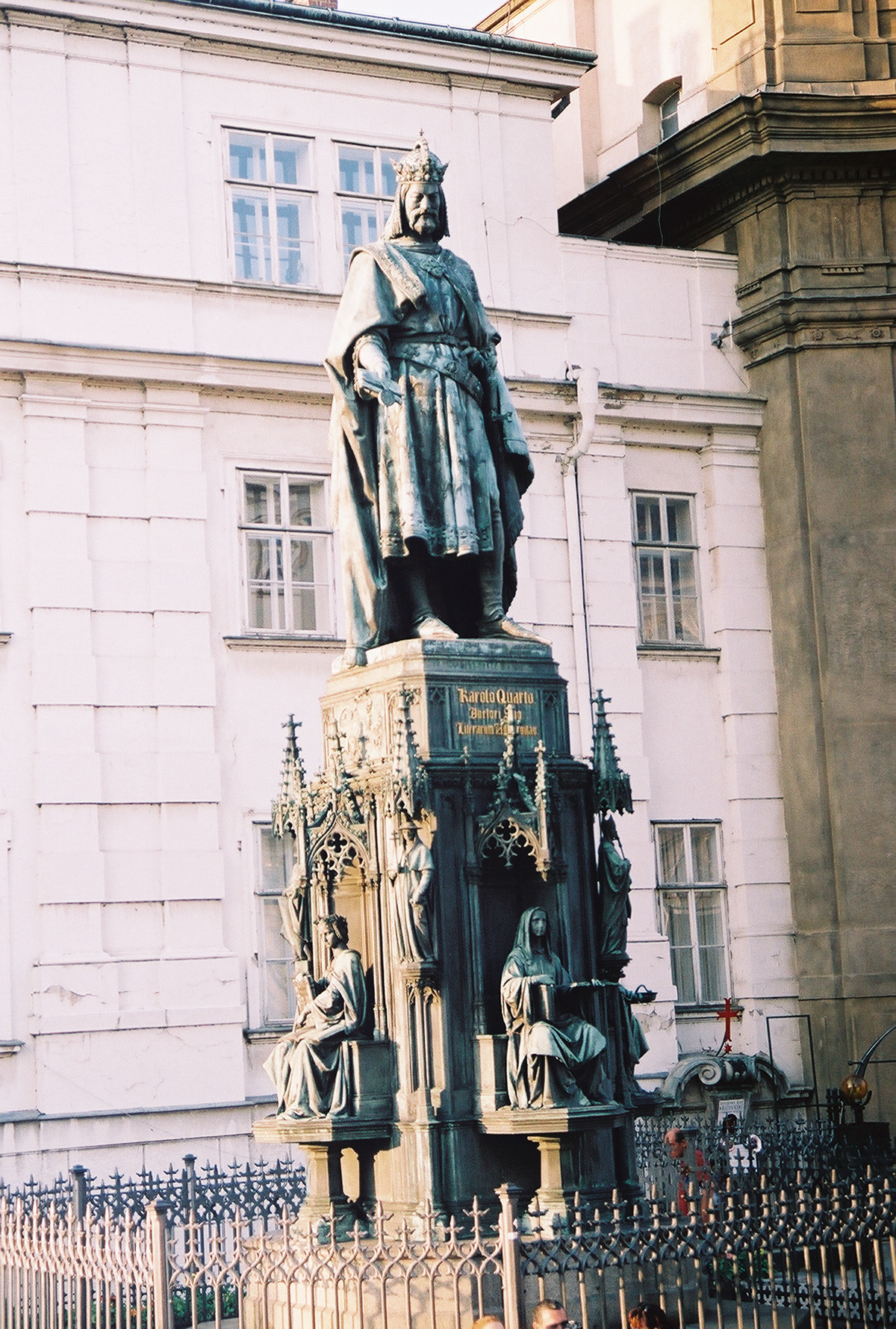 Charles IV statue (Karolo Quarto) - Prague