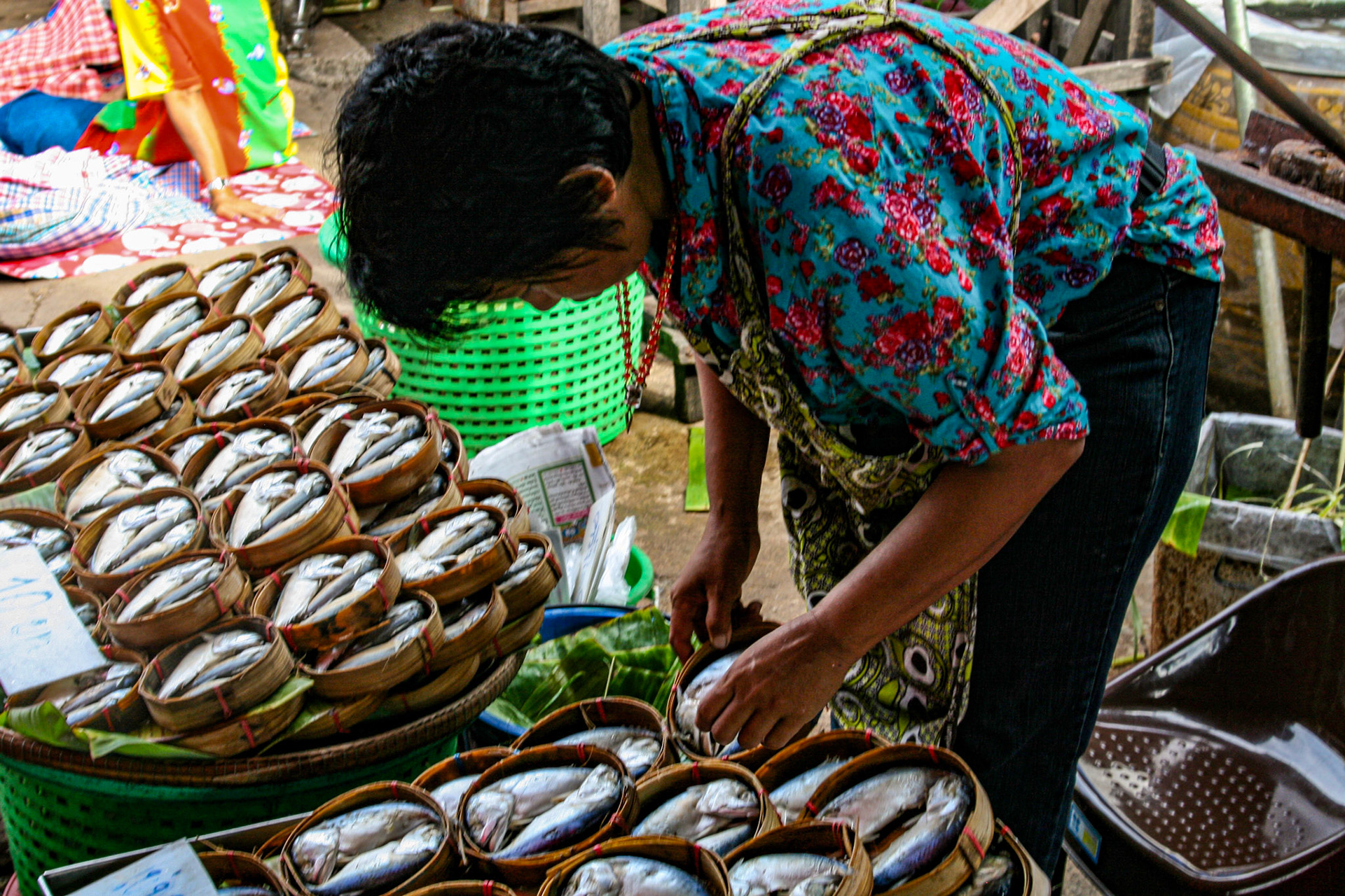 Effortlessly, day in and day out, vendors take great care in the presentation of their products.