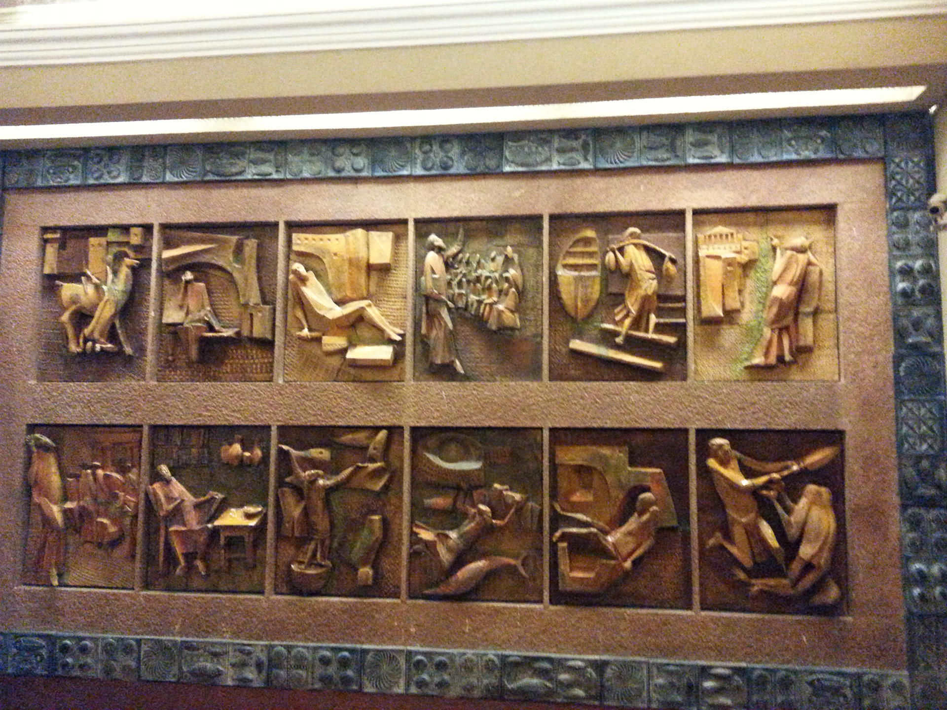 The Collection of Modern Religious Art at the Vatican Museum contains nearly 800 works of art.