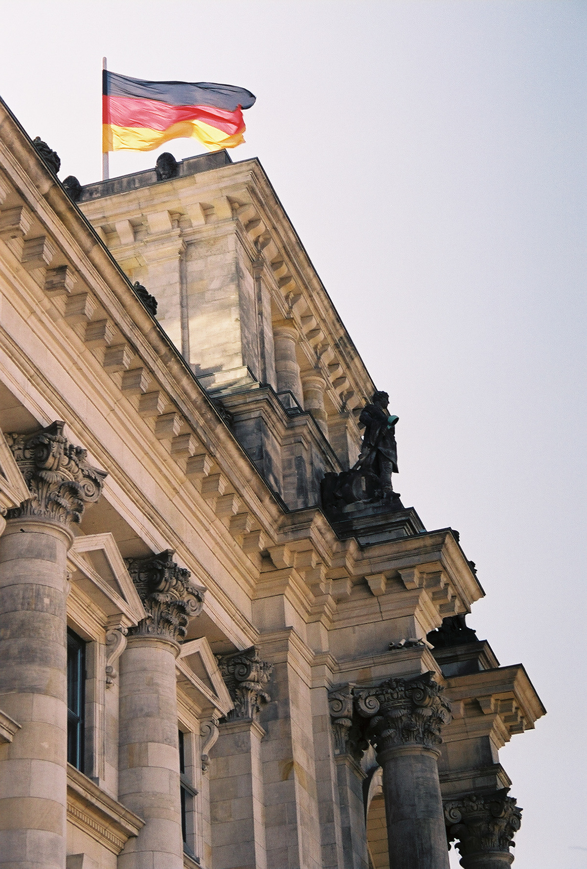 Reichstag building in Berlin.