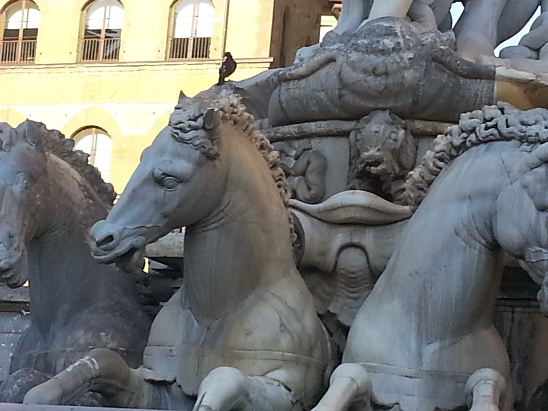 Fountain of Neptune detail