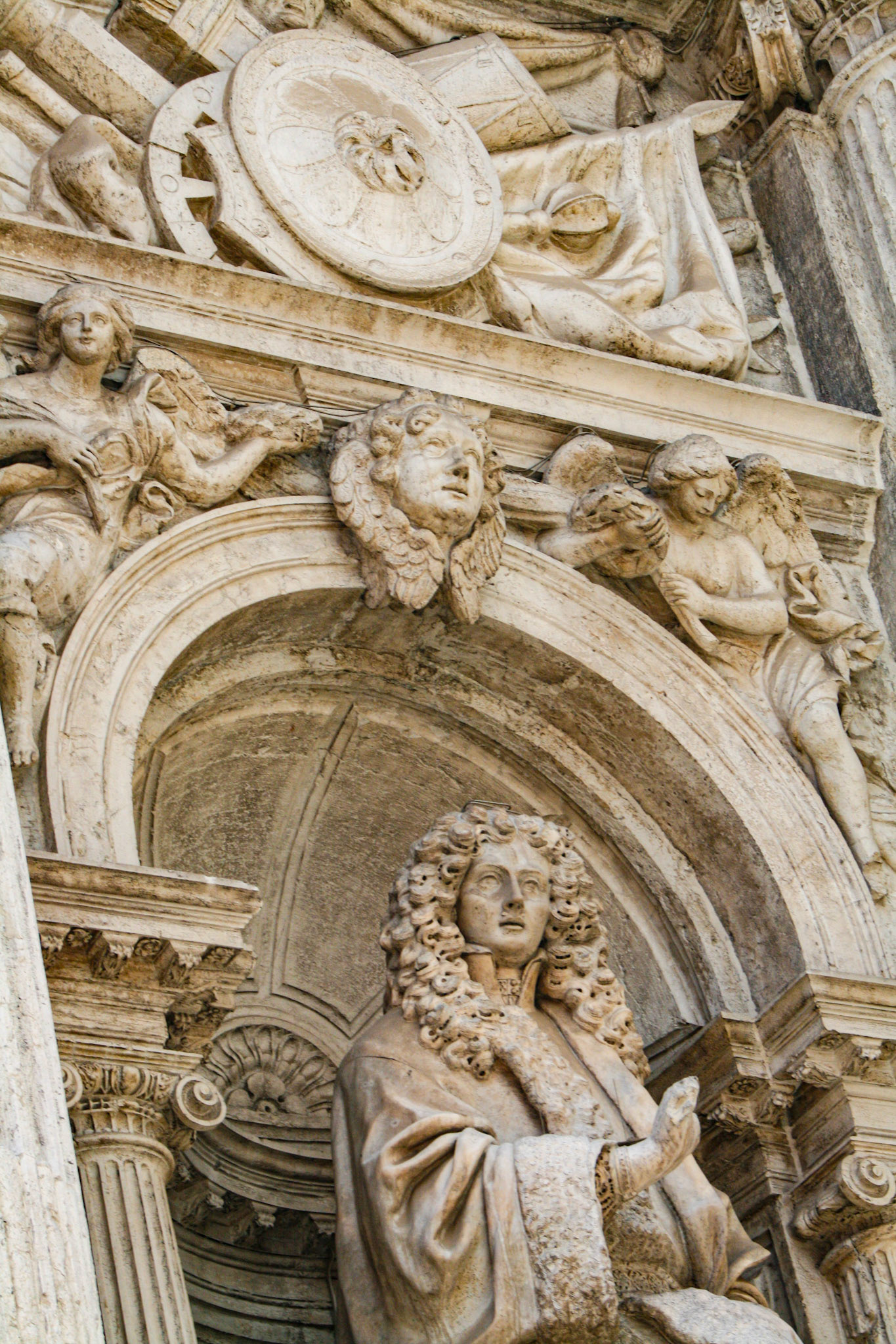 Santa Maria del Giglio -  The church, whose name translates into St. Mary of the Lily referring to the flower classically depicted as being presented by the Angel Gabriel during the Annunciation), is more commonly known as Santa Maria Zobenigo after the Jubanico family who founded it in the 9th century.