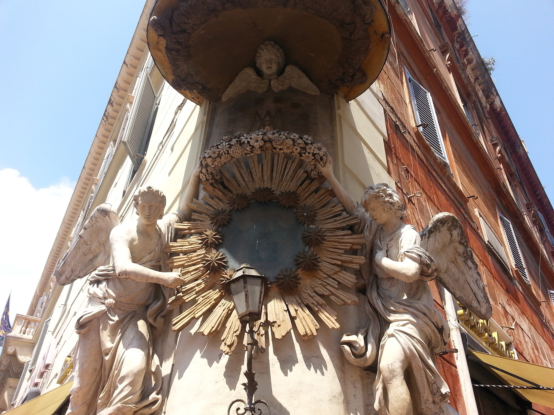 Palazzo Castellani is a civil building located on the corner between piazza di Trevi and via del Lavatore, in the Trevi district of Rome. 