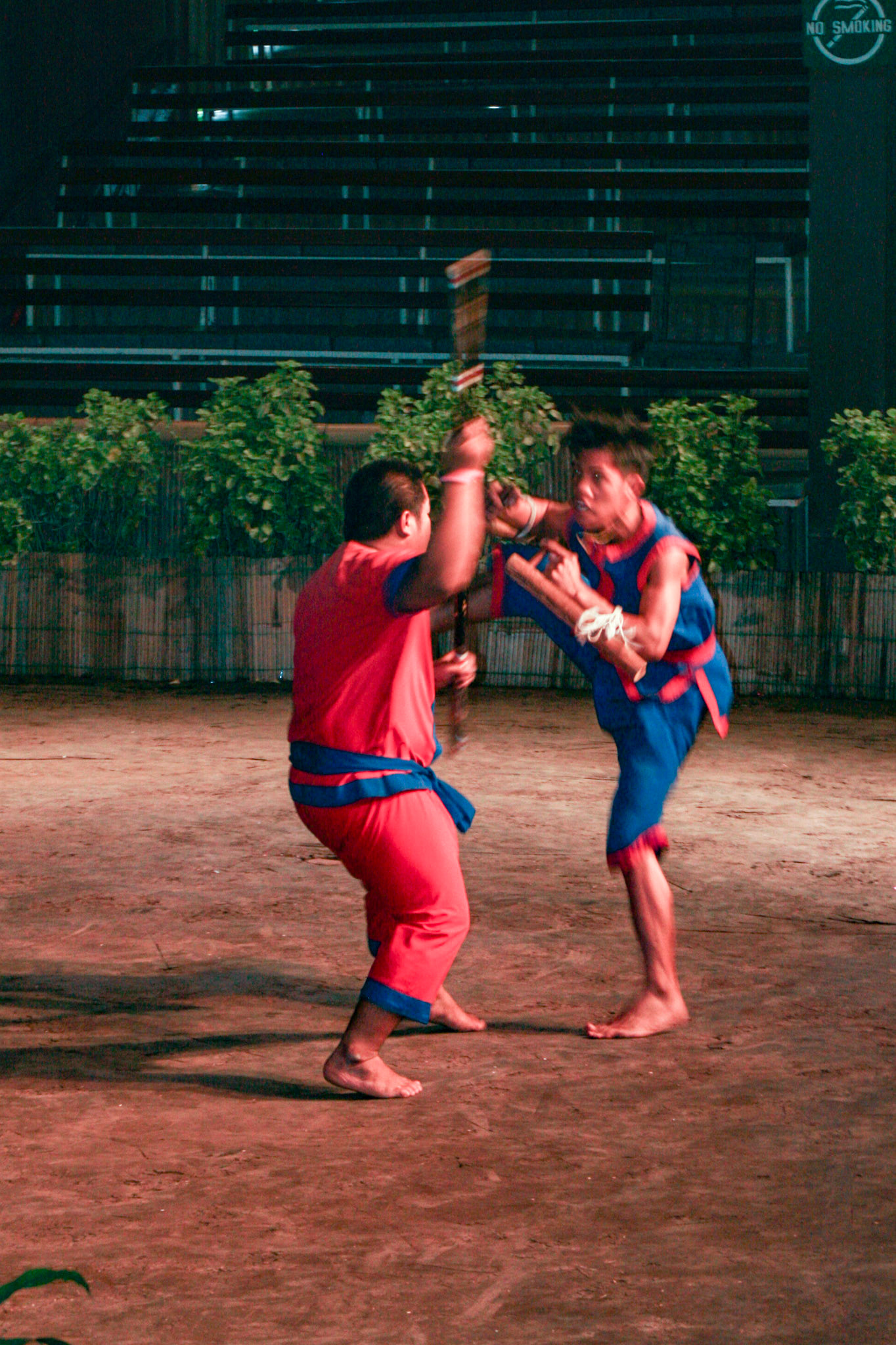Thai Martial Arts Theater Performance at Rose Garden Sampran, Bangkok 