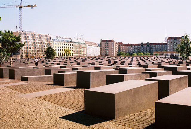 The Memorial to the Murdered Jews of Europe (German: Denkmal für die ermordeten Juden Europas), also known as the Holocaust Memorial (German: Holocaust-Mahnmal), is a memorial in Berlin to the Jewish victims of the Holocaust, designed by architect Peter Eisenman and Buro Happold. 