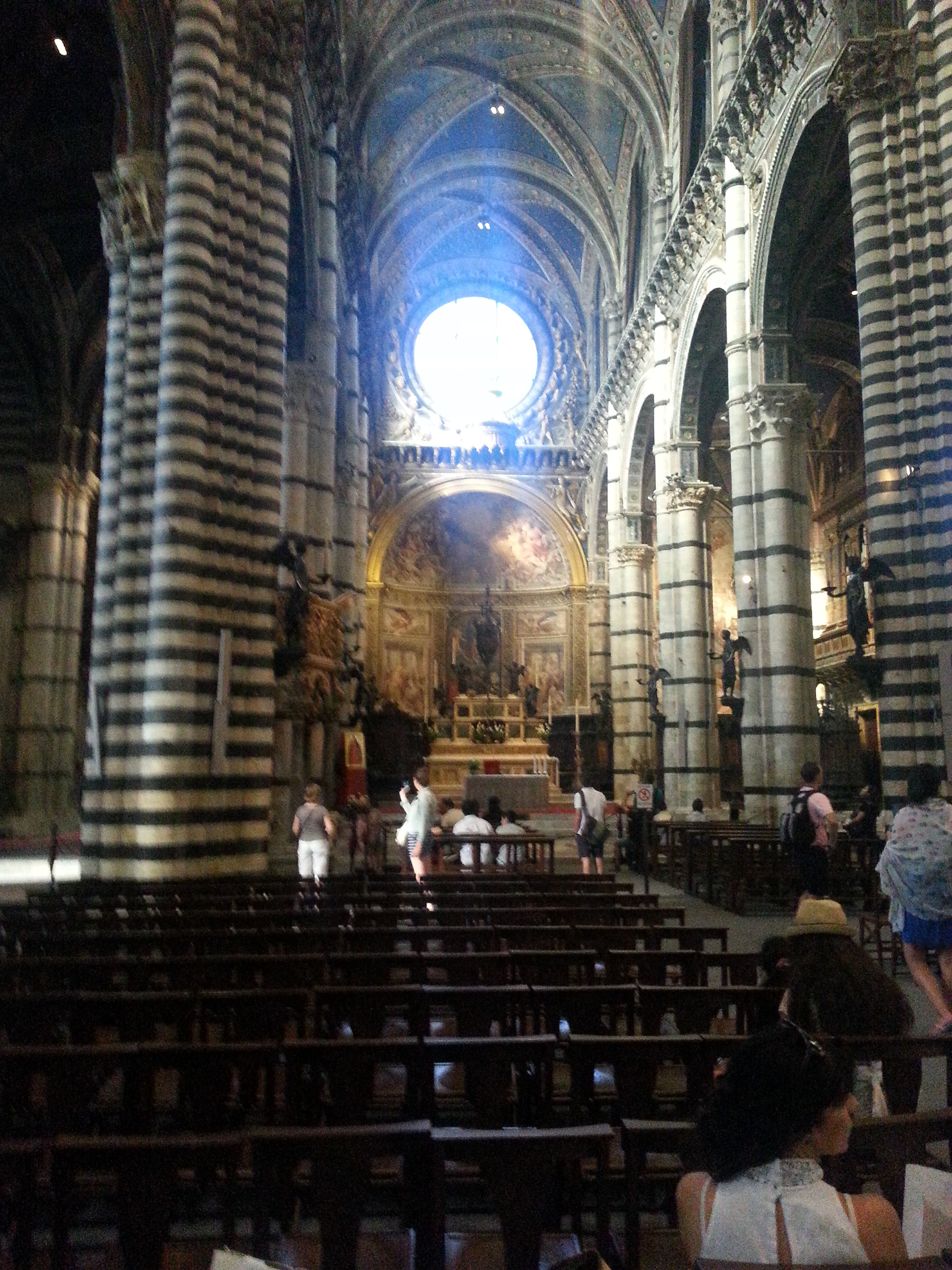 Inside of Siena Cathedral 