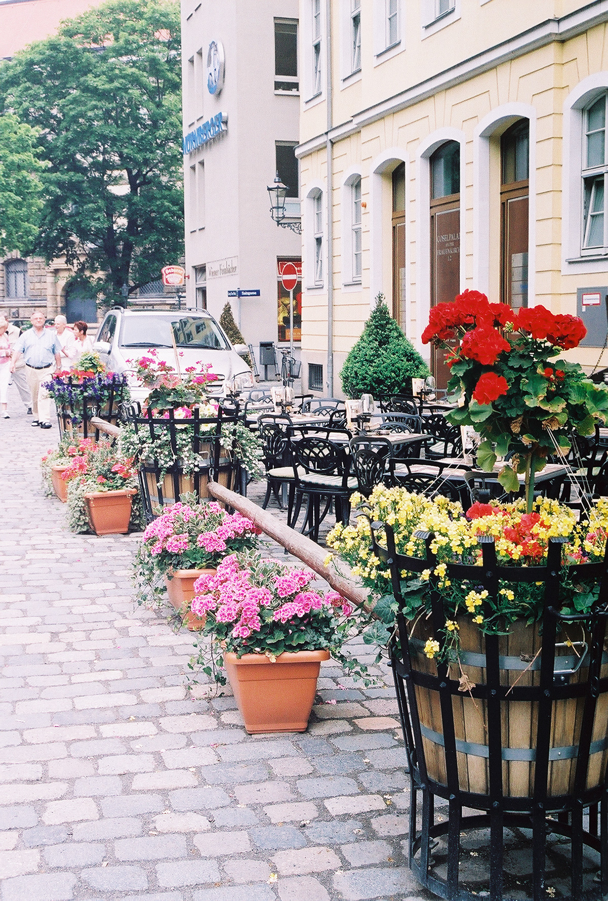 Sidewalk cafe - Dresden