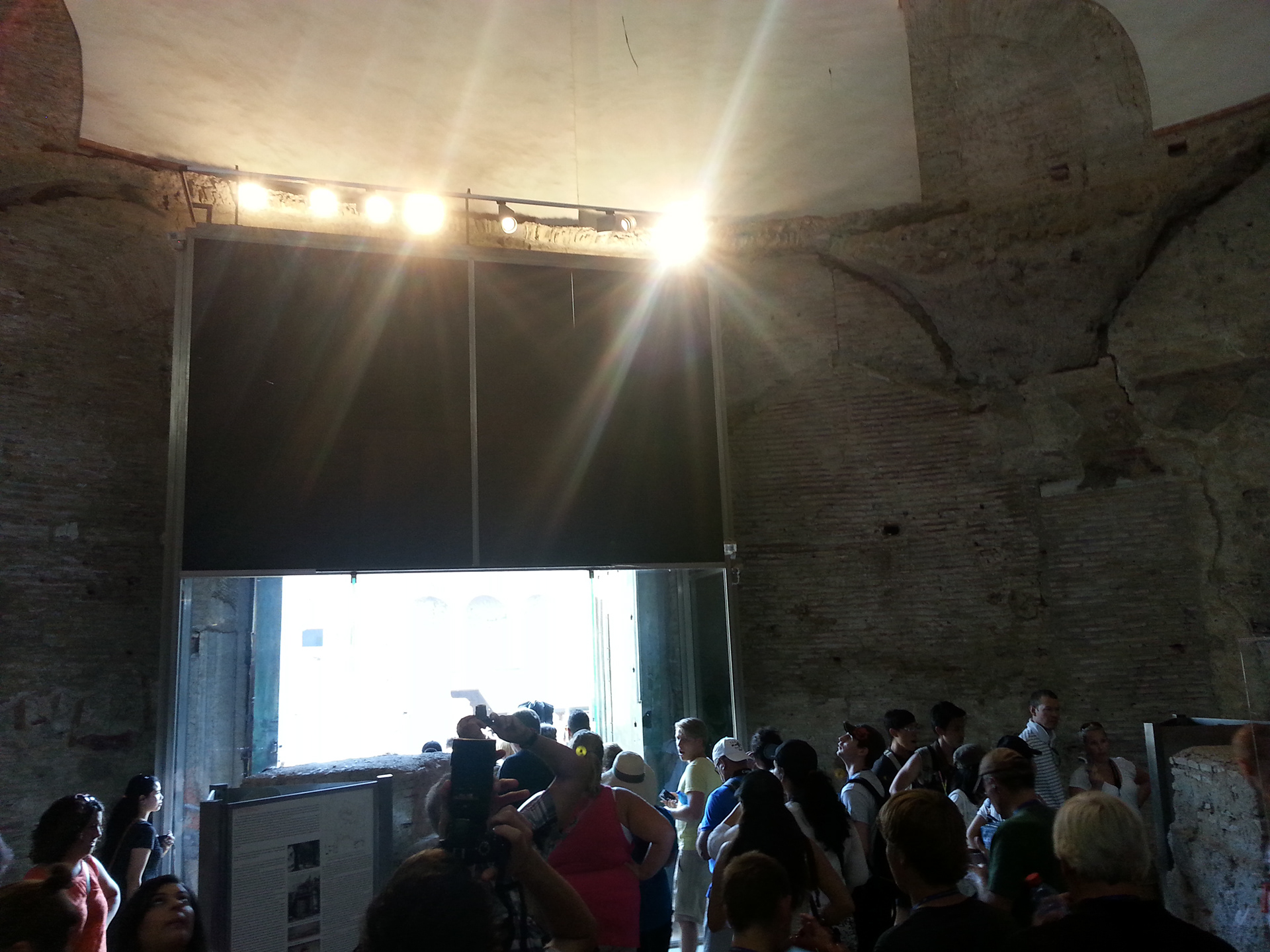 The Temple of Romulus, Roman Forum.