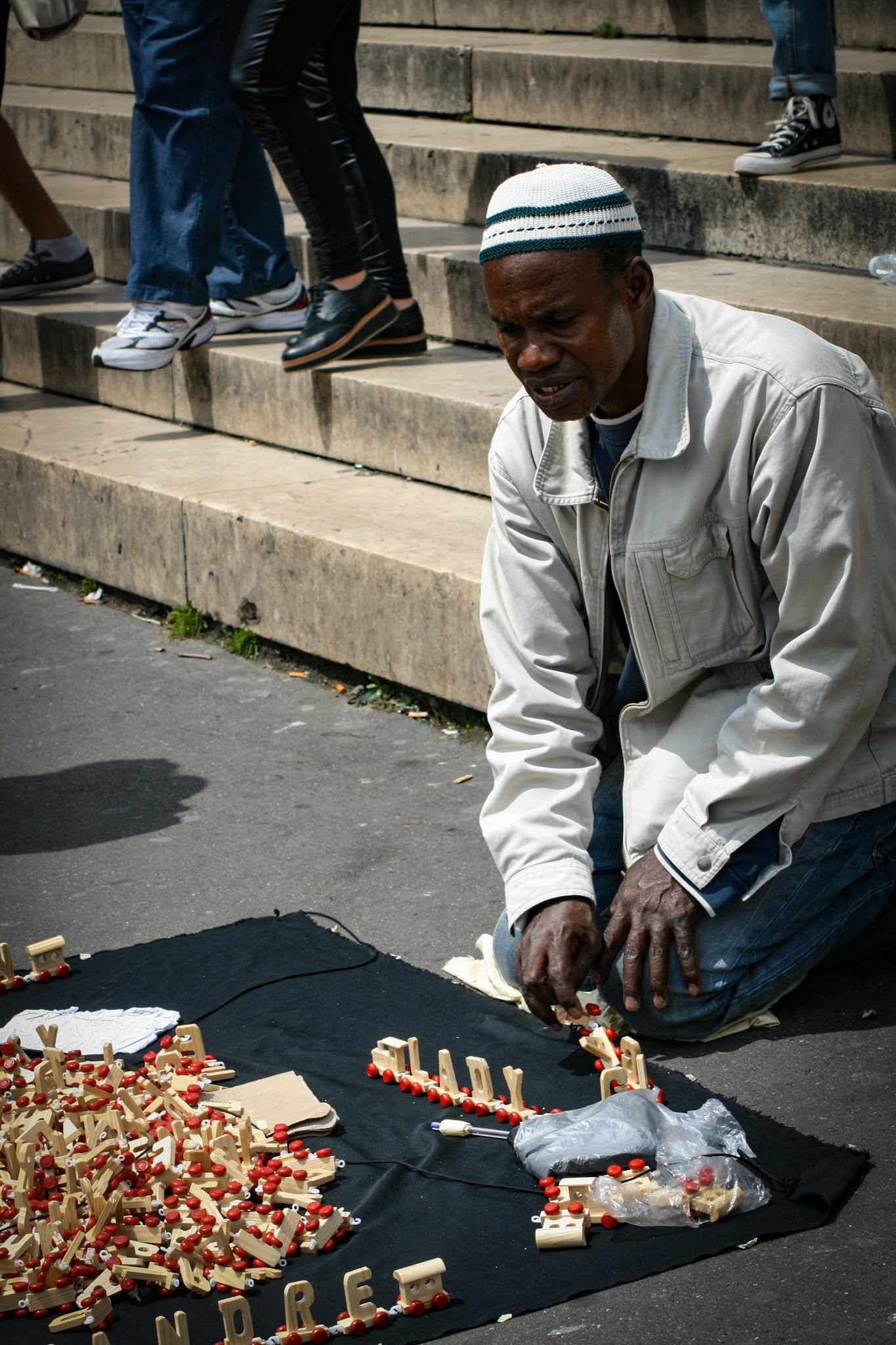 Vendor at the Basilique