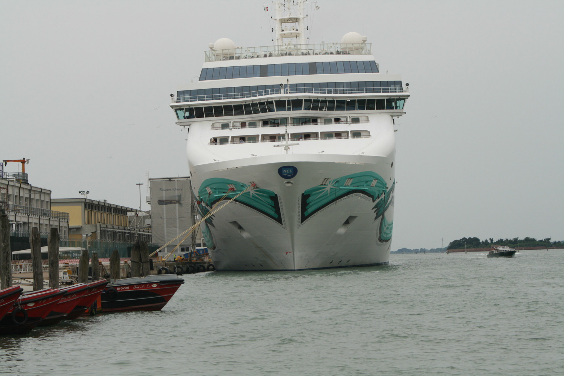 Norwegian Jade Cruise Ship in the Grand Canal