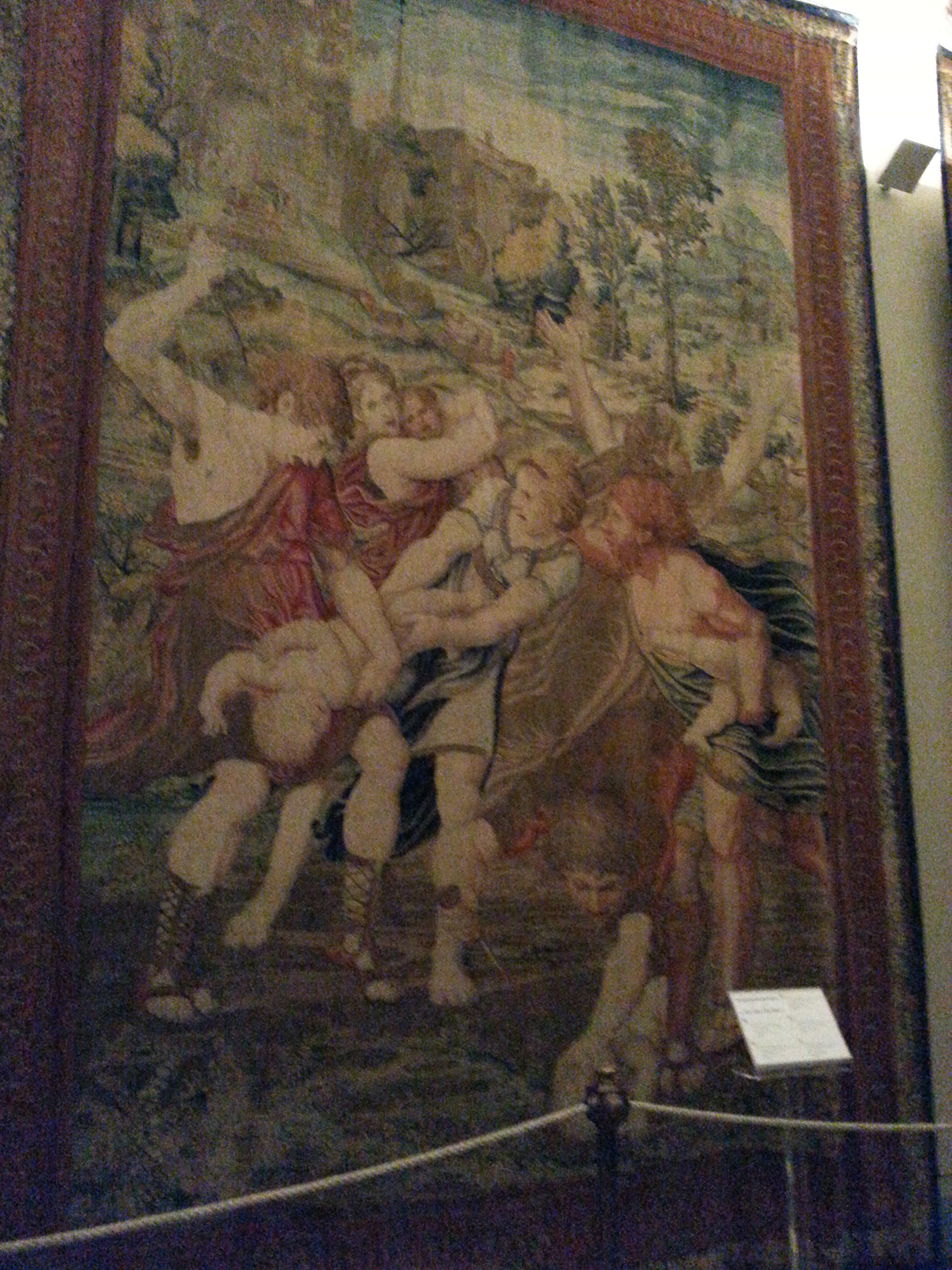 Three tapestries with the “Massacre of the Innocents” 
