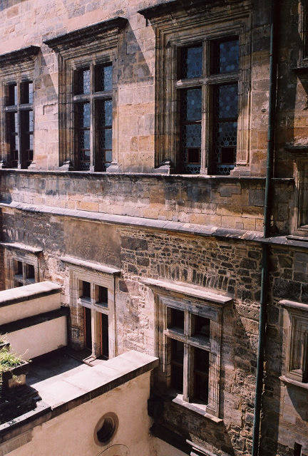The courtyard below the Prague Window through which 1618 defenestration (the act of throwing someone out a window as a means of execution) that led to Europe’s Thirty Years’ War.