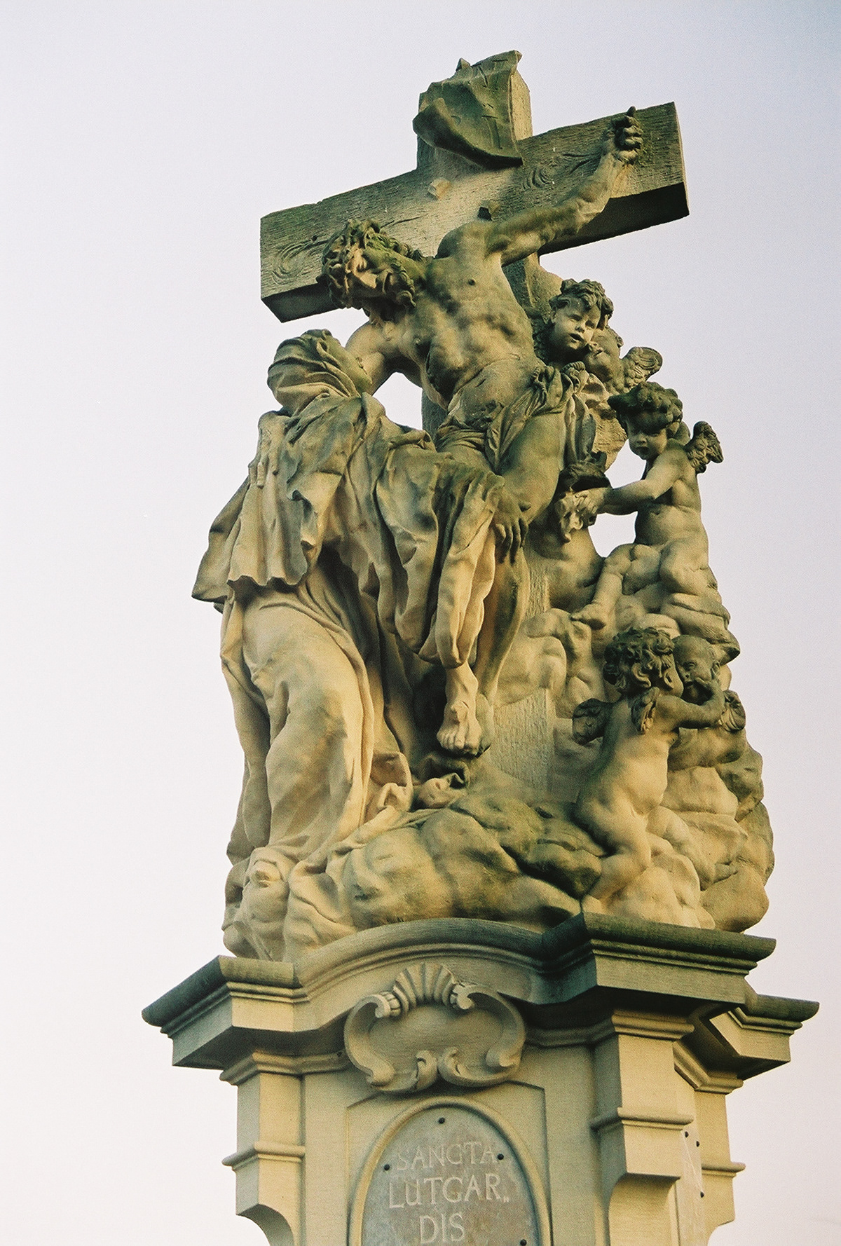 Charles Bridge statues - Dream of Saint Lutgardis