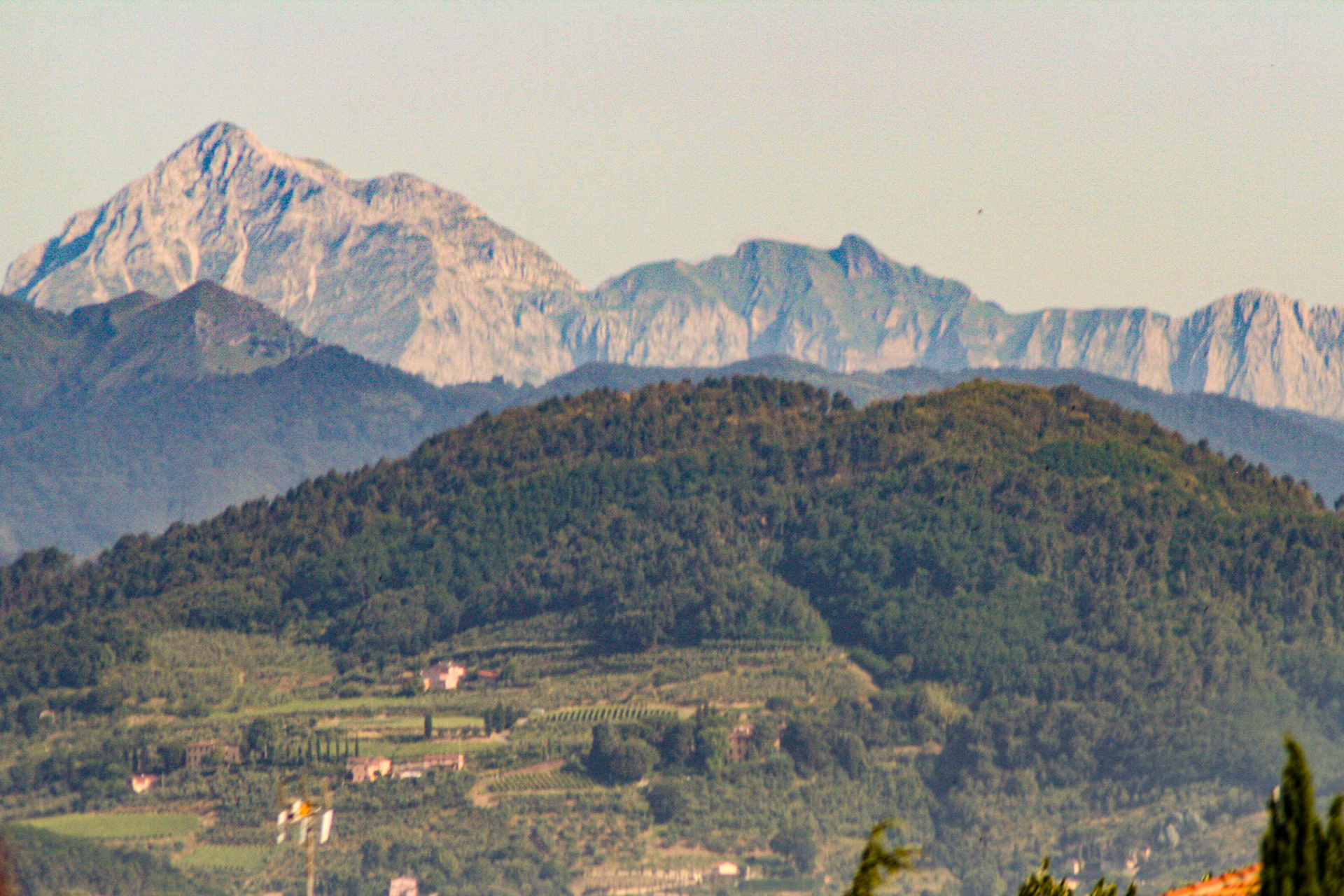 On the way to Cinque Terre, Liguria, Italy.