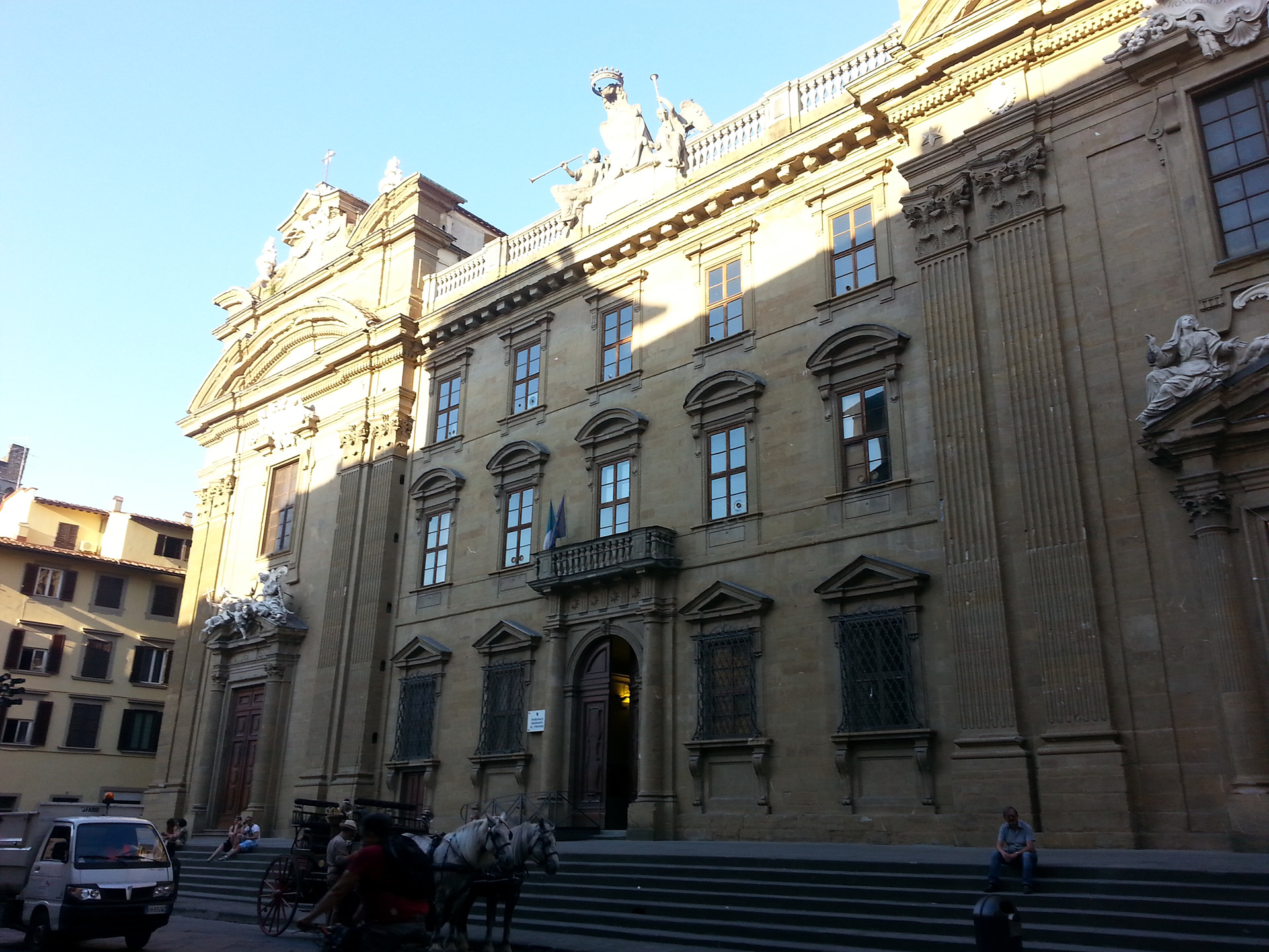 The Complex of San Firenze (in Italian, Complesso di San Firenze), located in the homonymous square, is one of the few examples of Baroque architecture in the center of Florence (Italy), and the most important of the late stage of this style. 