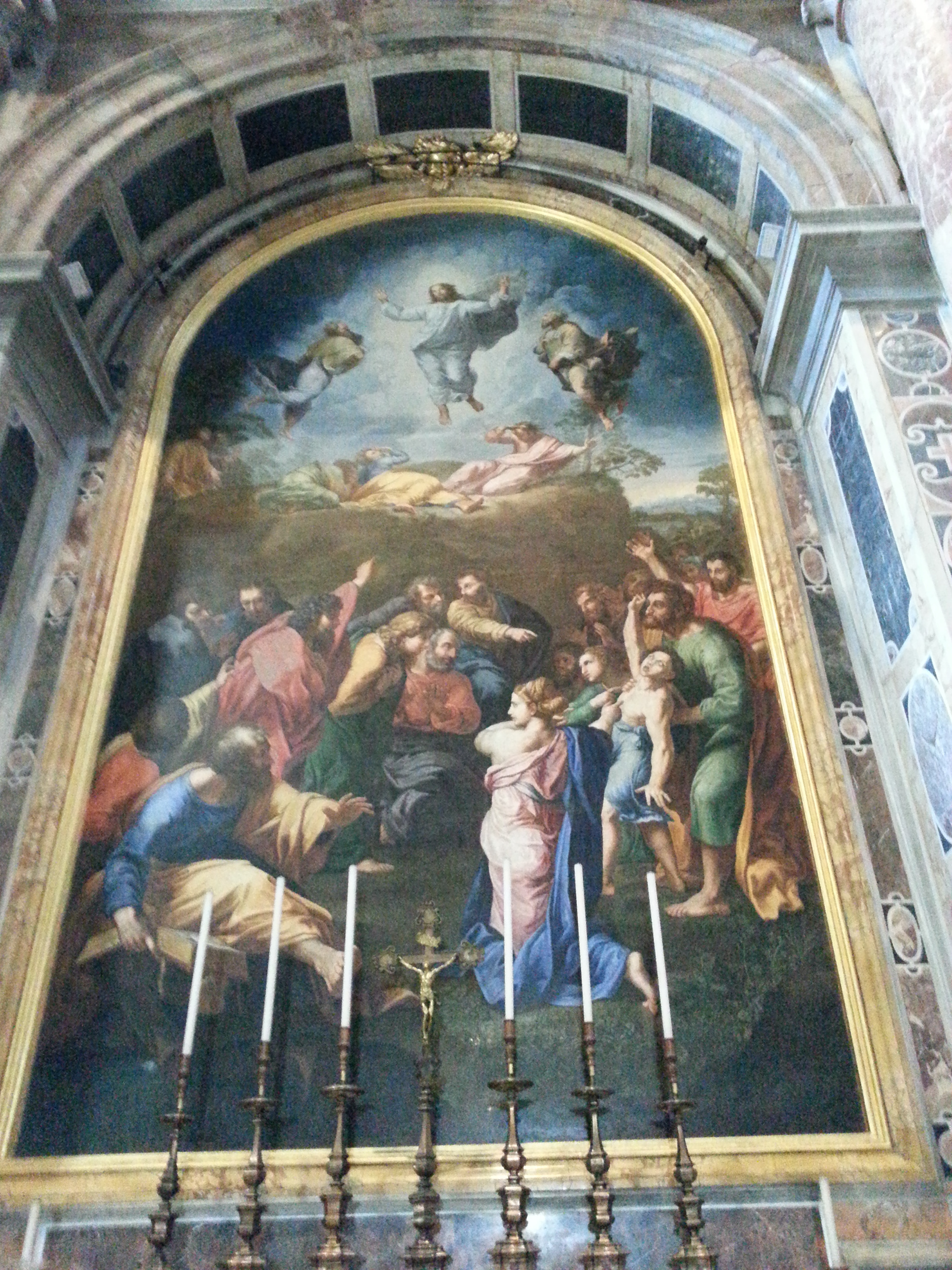 The Transfiguration is the last painting by the Italian High Renaissance master Raphael. 