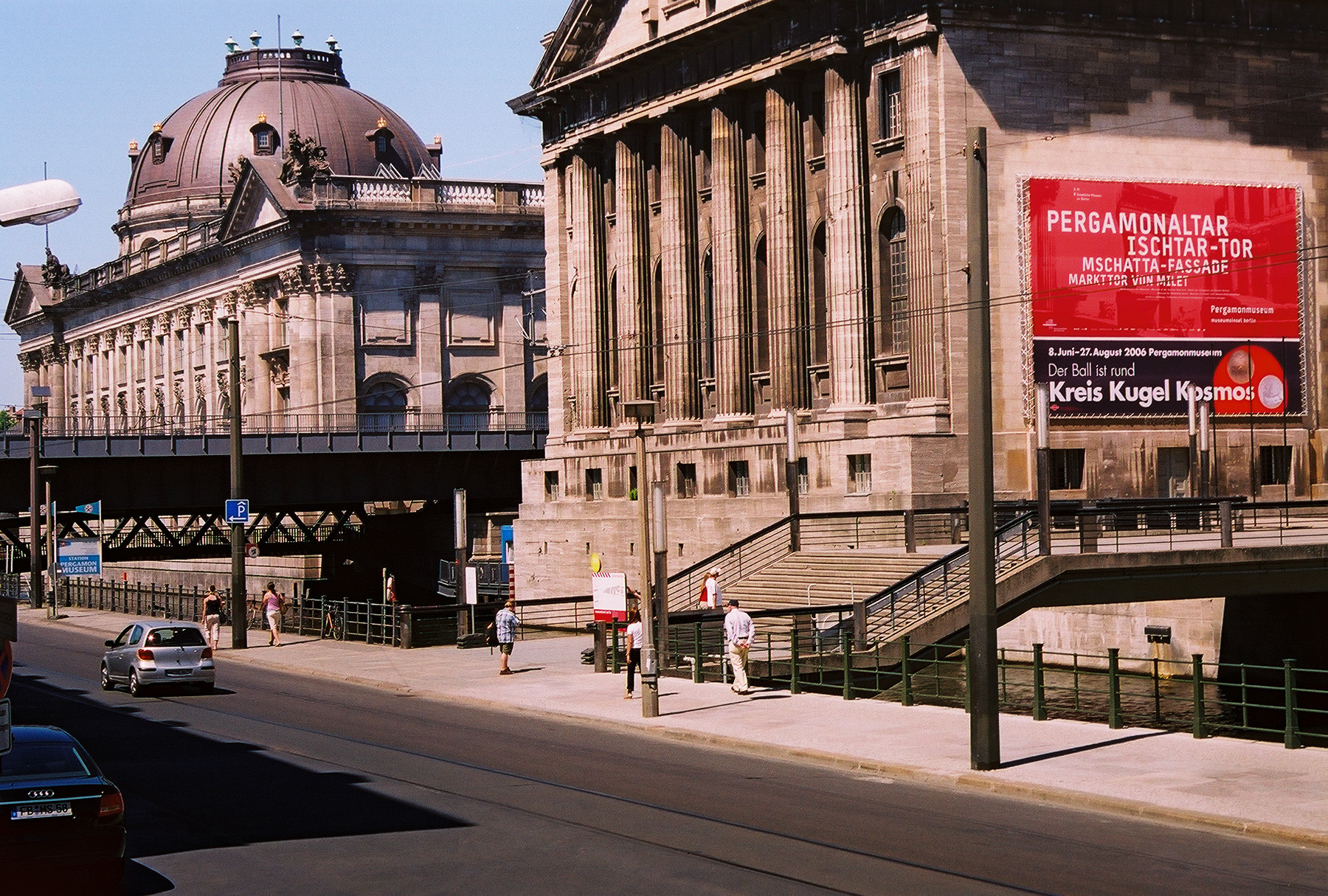 The Pergamon Museum is a listed building on the Museum Island in the historic centre of Berlin and part of the UNESCO World Heritage. 