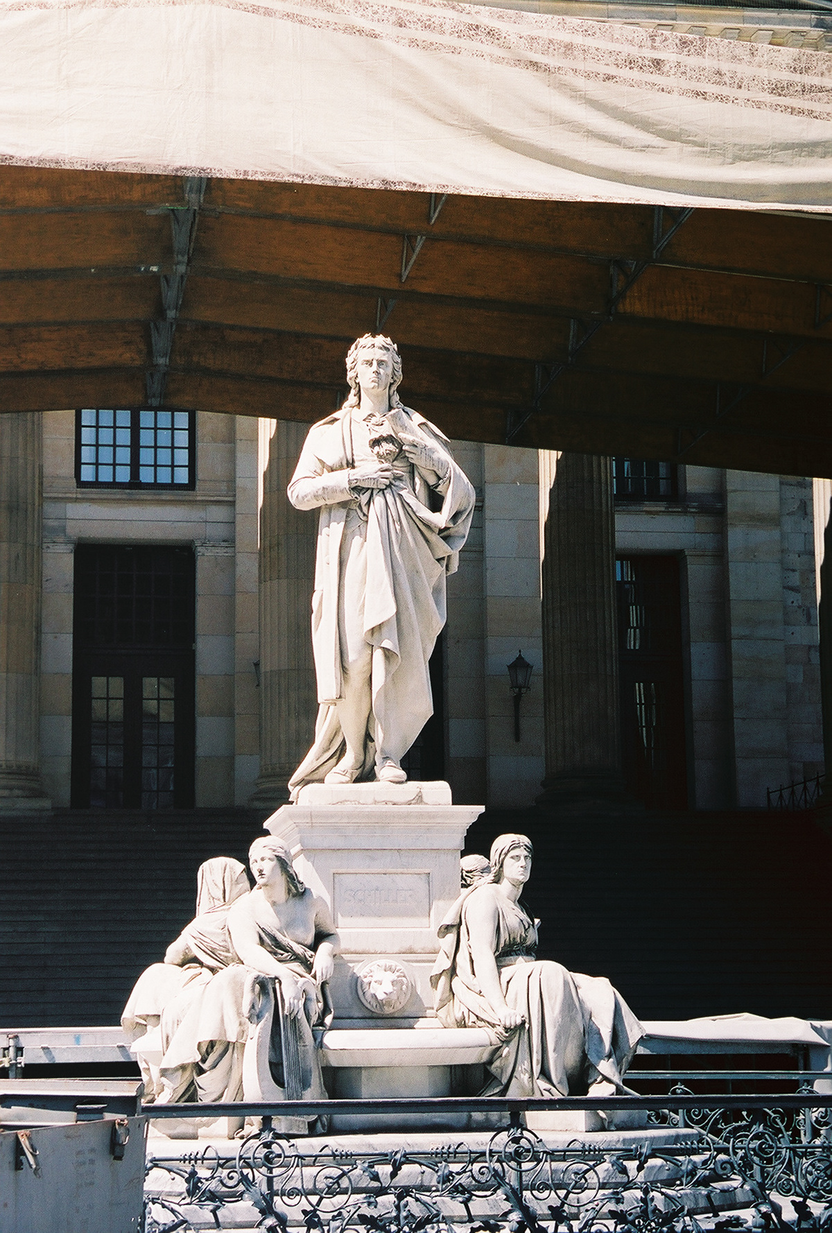 The Schiller Monument honors the poet, philosopher and historian Friedrich Schiller, who is also regarded as one of the most significant dramatists and lyricists of the German language. 