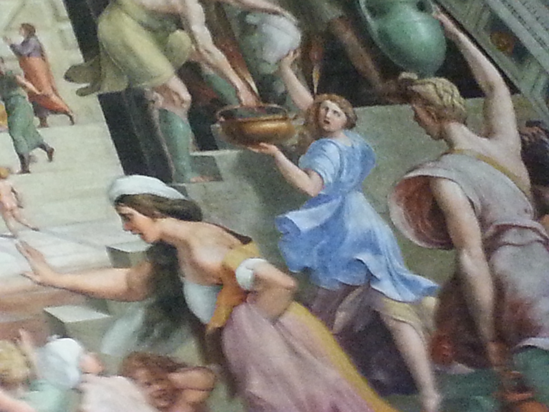 Fire in the Borgo detail.