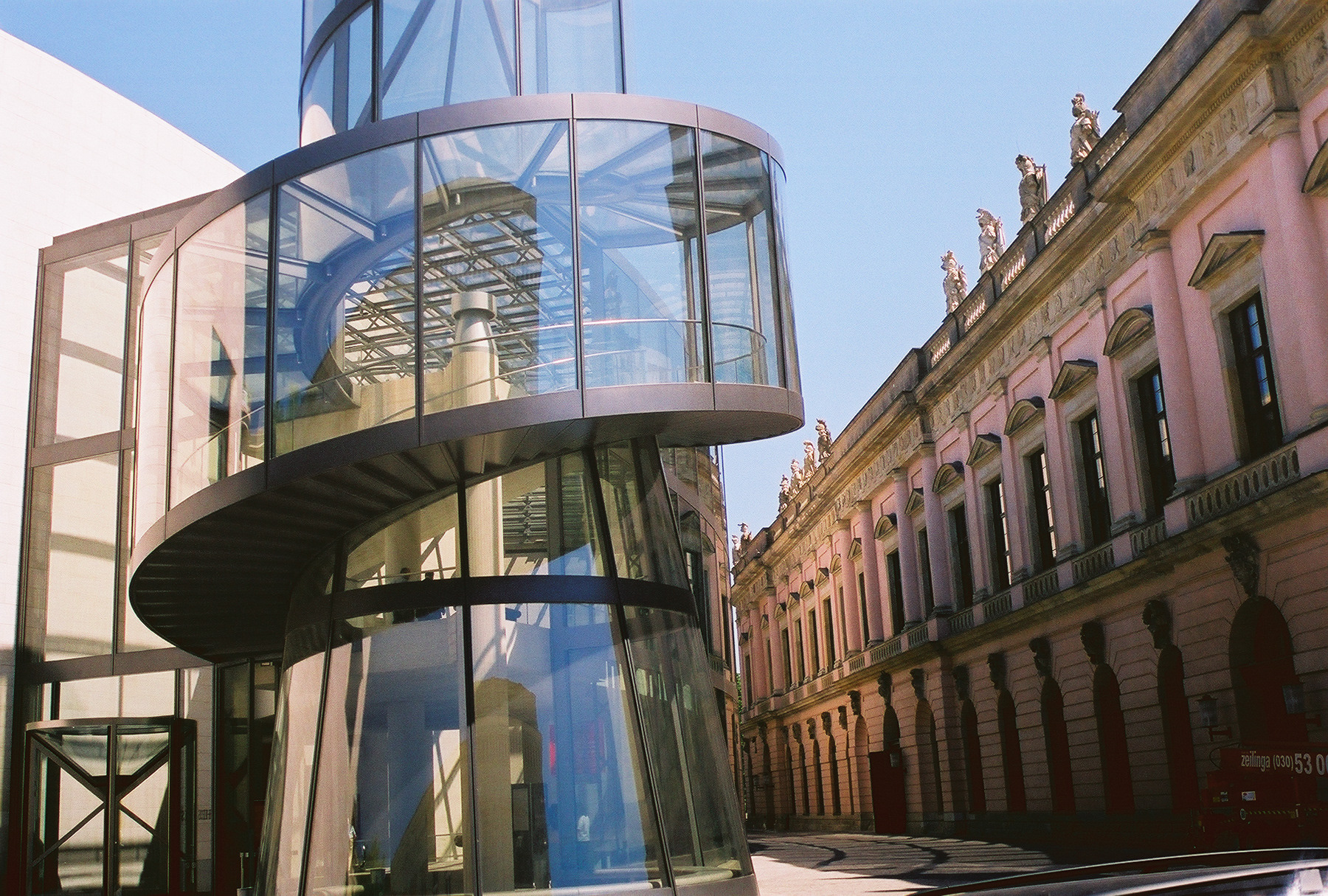 German Historical Museum - The museum is housed in two architecturally remarkable buildings: Berlin's most important preserved baroque building, the Zeughaus, and a highlight of modern architecture, the Pei-Bau. 