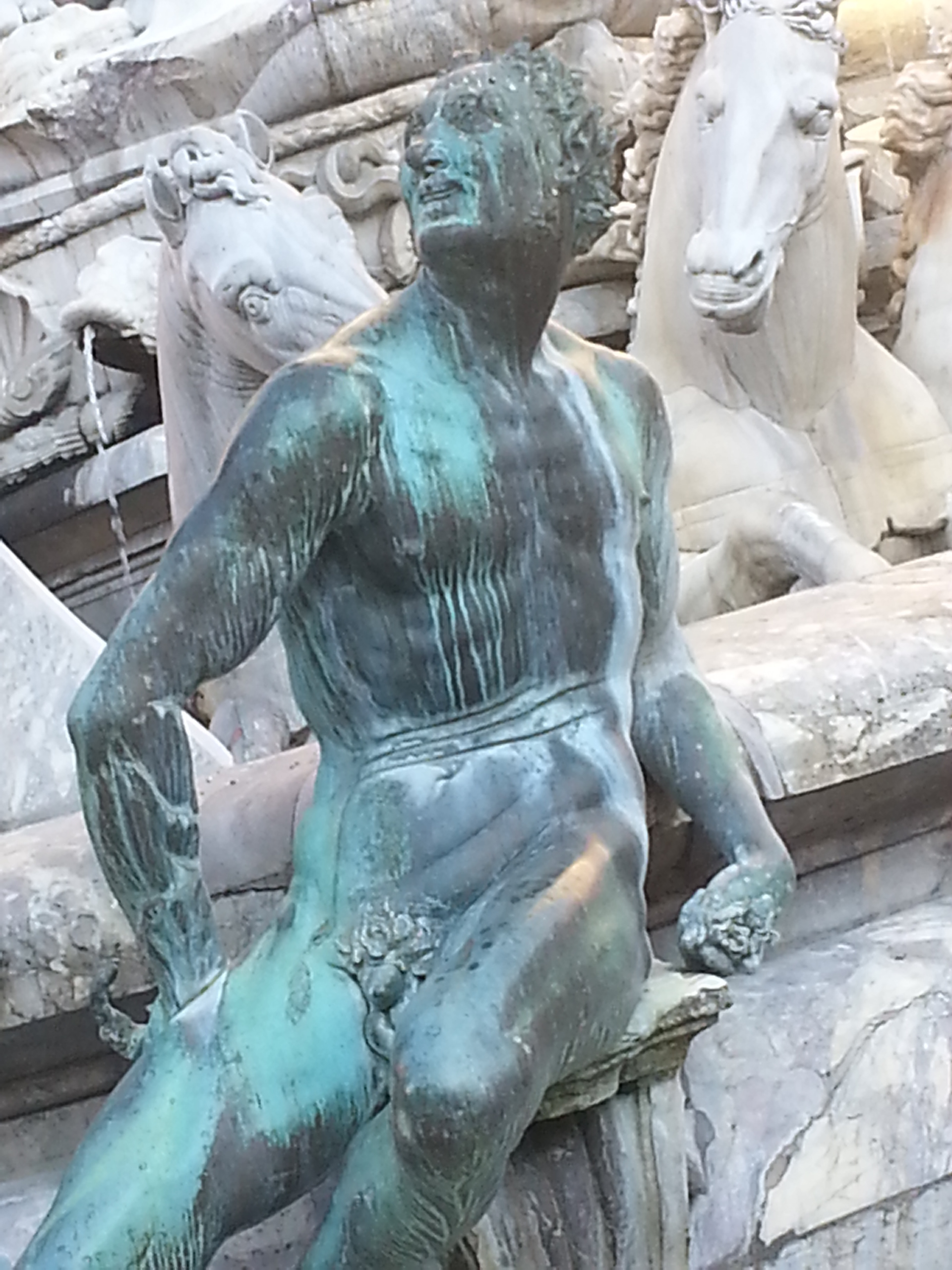 Fountain of Neptune detail