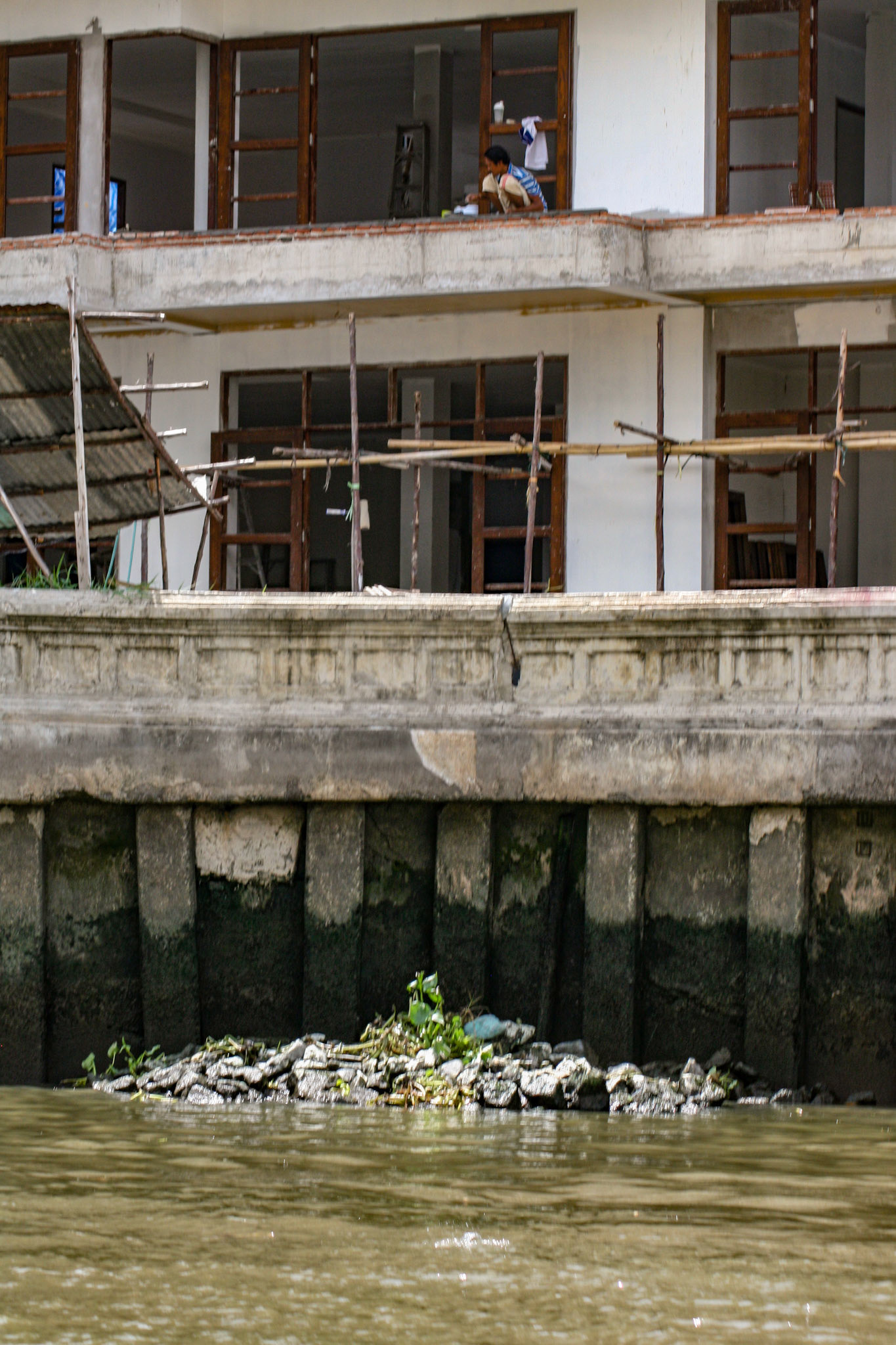 Boat ride to Wat Arun