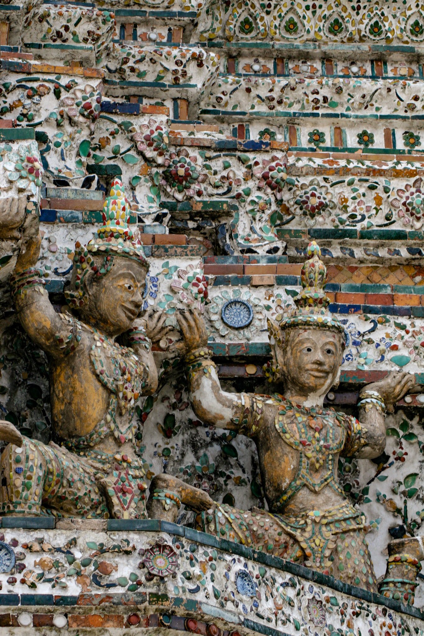 Yaksa, Wat Arun, Temple of Dawn, Bangkok, Thailand 