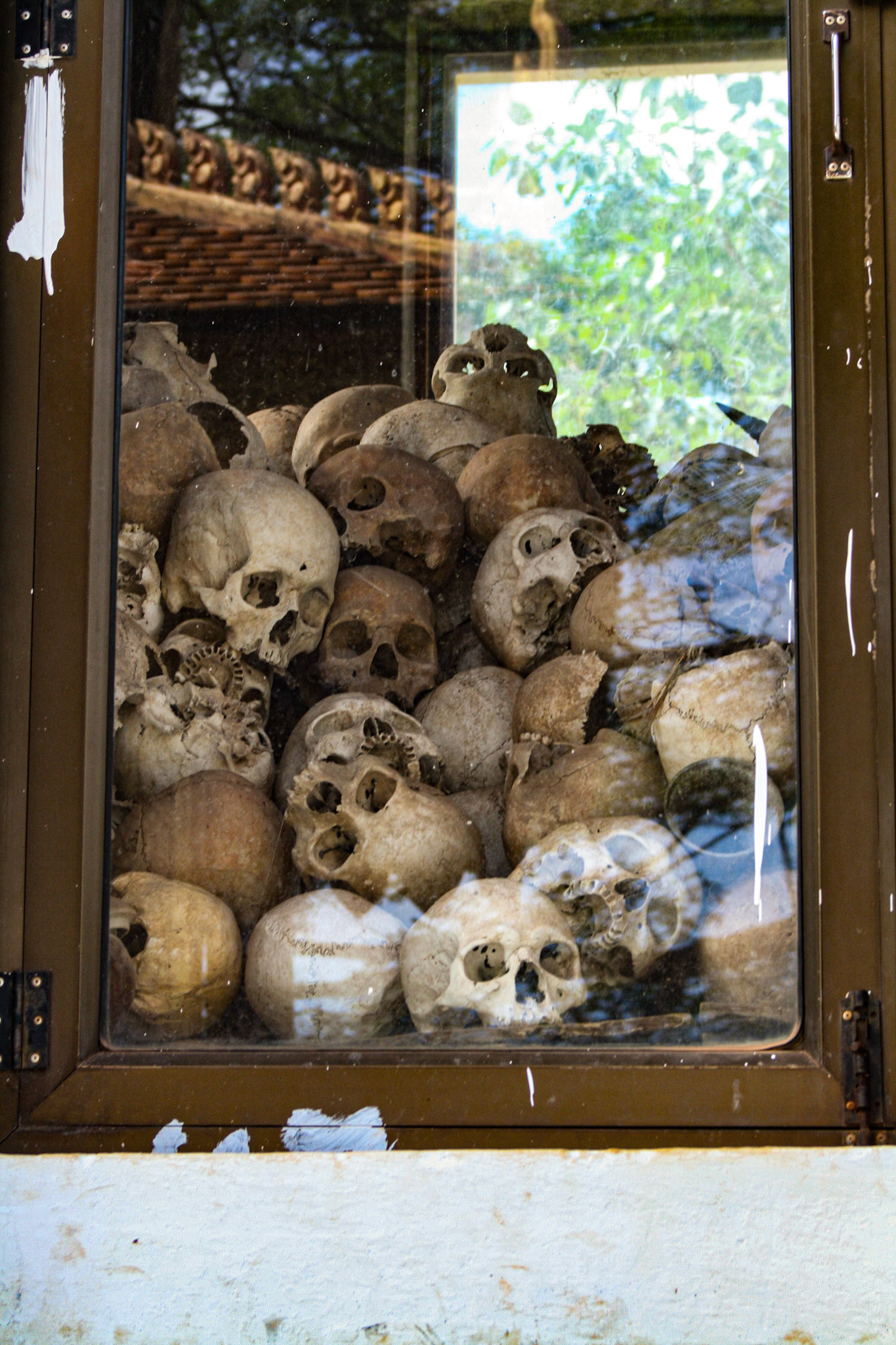 The Khmer Rouge regime murdered hundreds of thousands of their perceived political opponents, and its racist emphasis on national purity resulted in the genocide of Cambodian minorities.  
