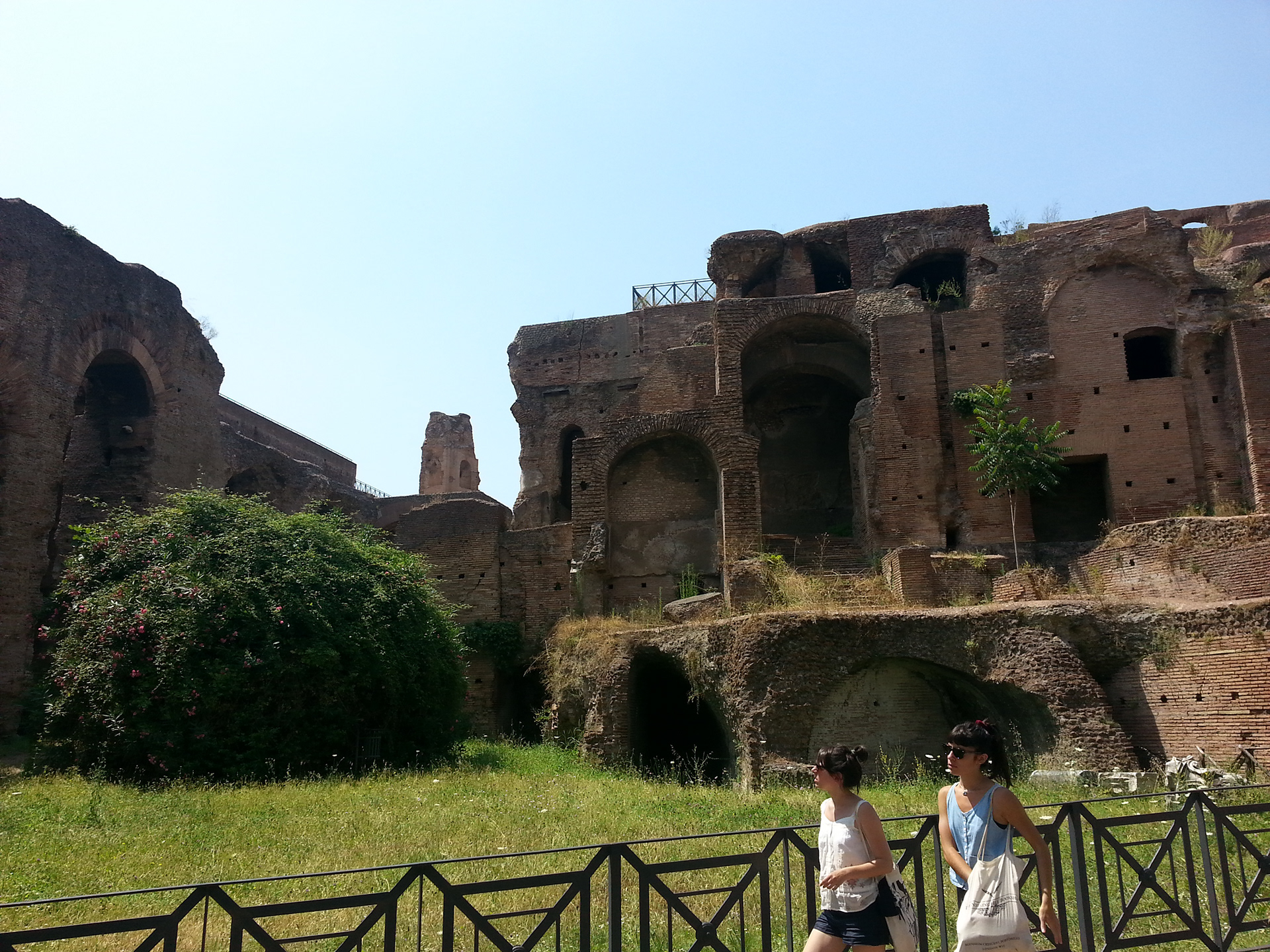 Domus Severiana at the Palatine Hill, Rome, Lazio, Italy 