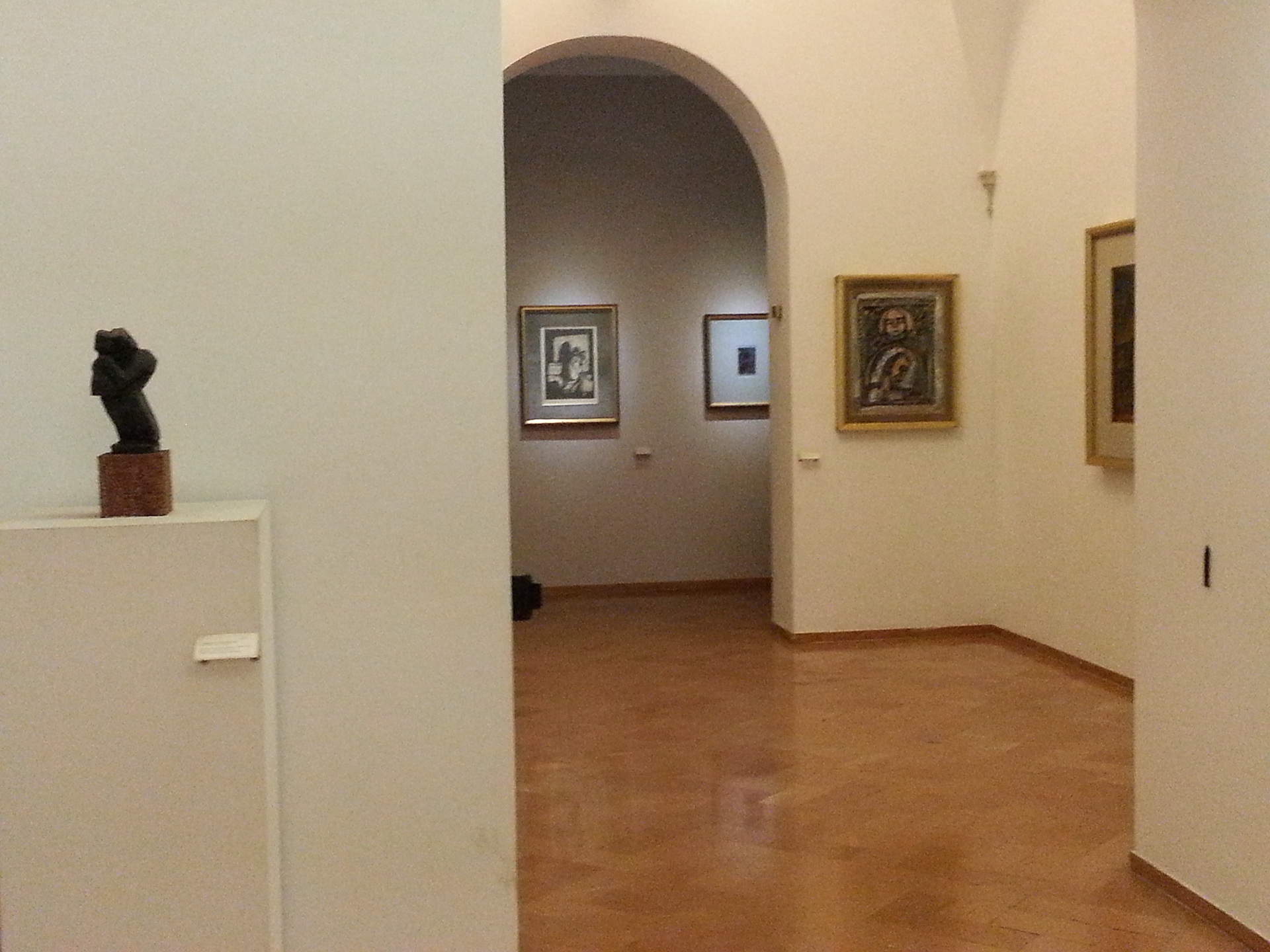 The Collection of Modern Religious Art at the Vatican Museum contains nearly 800 works of art.