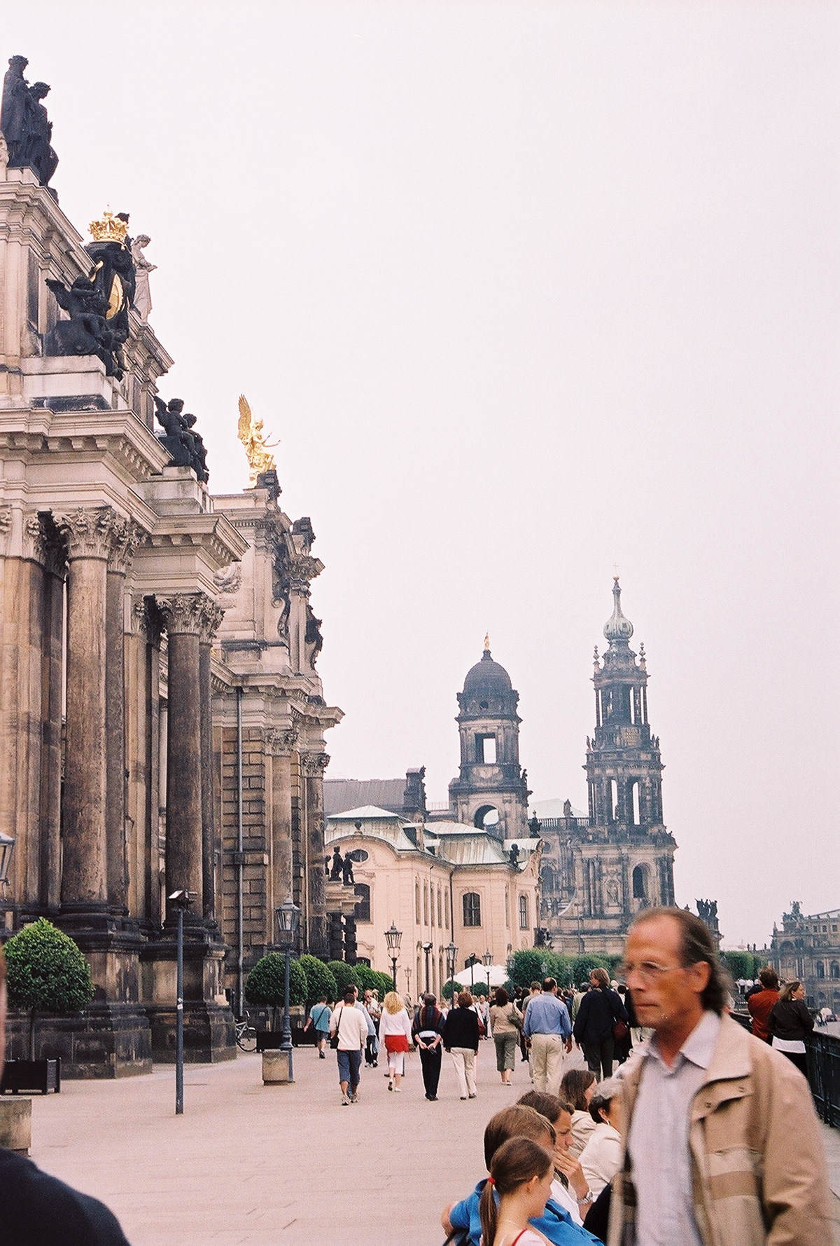 Brühl's Terrace (German: Brühlsche Terrasse) is a historic architectural ensemble in Dresden, Germany. Nicknamed "The Balcony of Europe", the terrace stretches high above the shore of the river Elbe.
