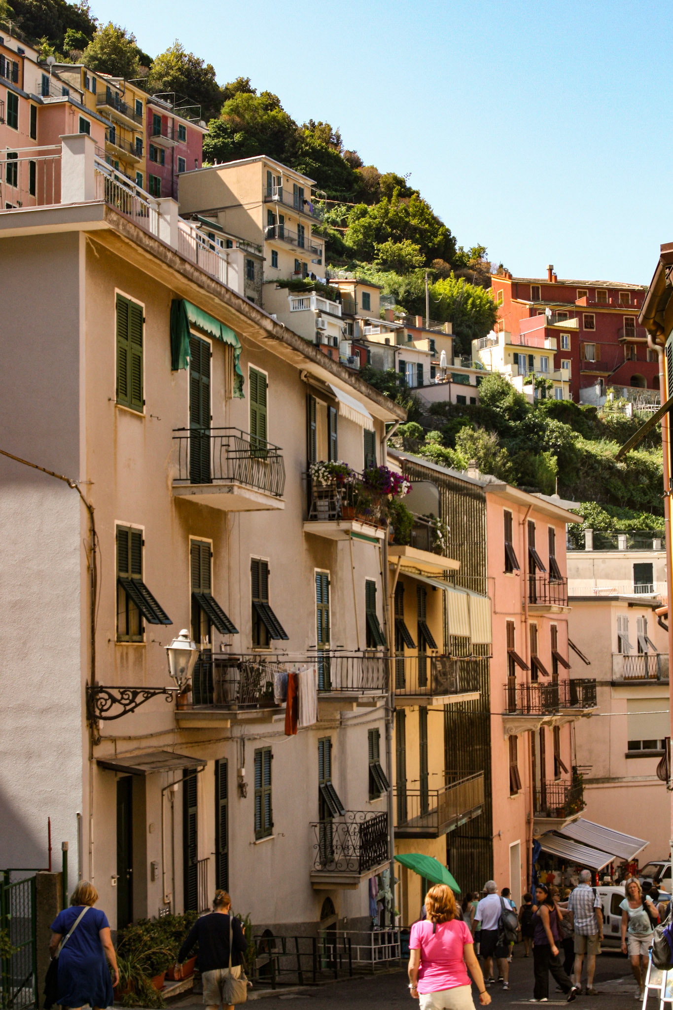 Each village has retained its character and traditions from earlier times, impressively perched between the rocky shoreline and the steep terraced hills. 