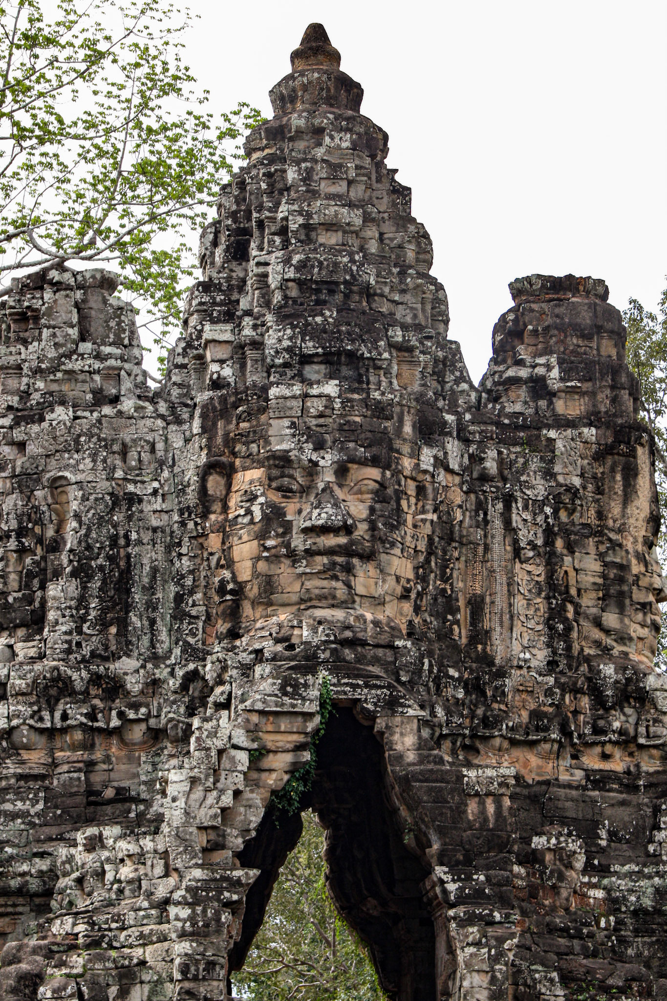 Angkor Thom Temple view, Siem reap, Cambodia