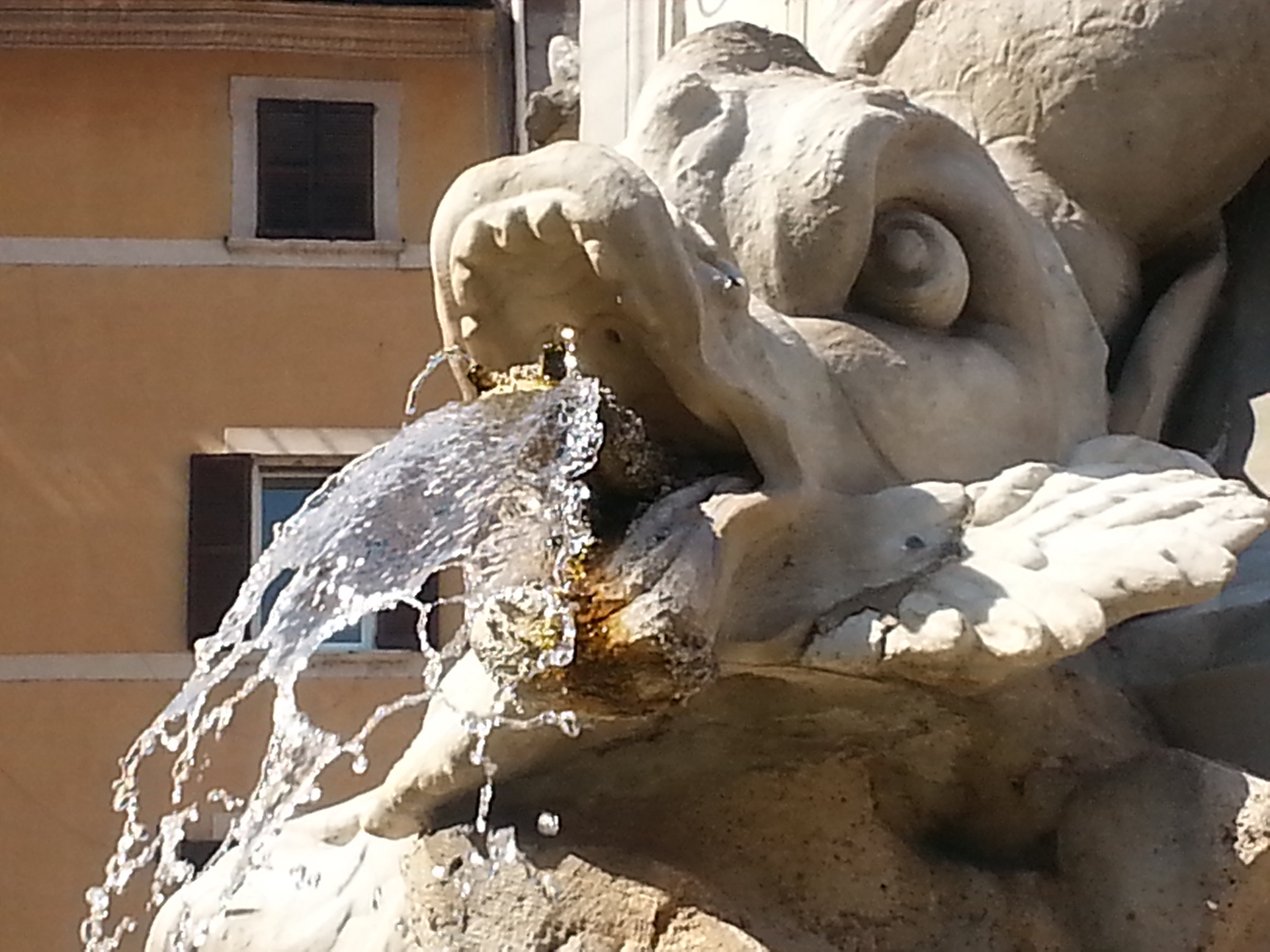 Fountain of the Pantheon detail