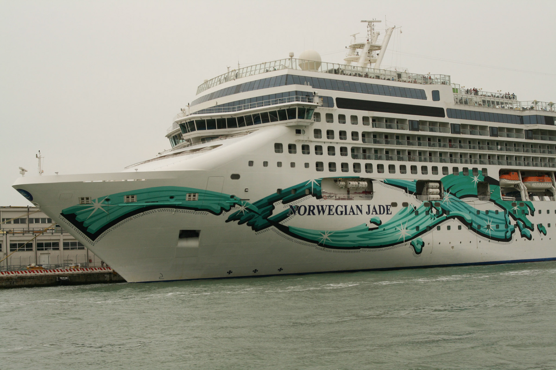 Norwegian Jade Cruise Ship in the Grand Canal