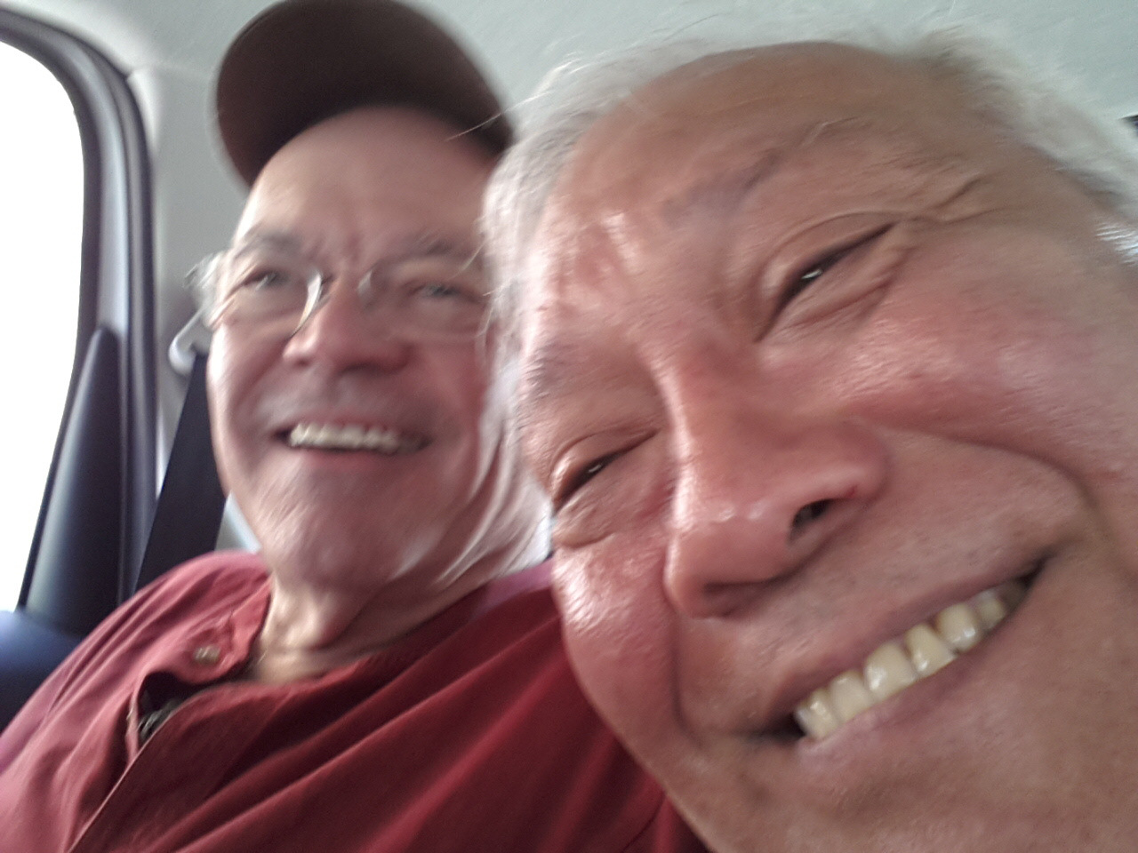 Silliness on the way to Basilica di San Pietro in Vincoli.