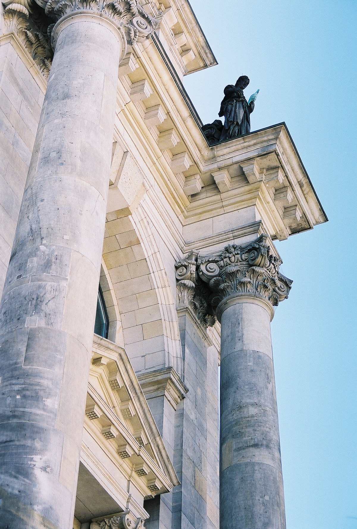 Reichstag building detail