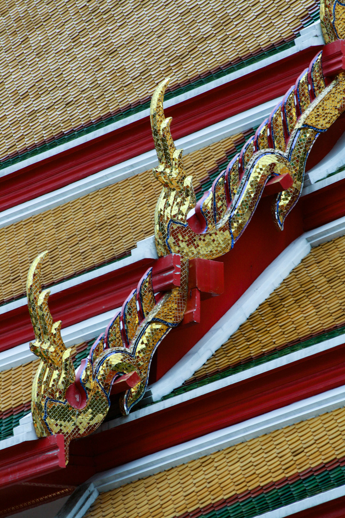 Architectural detail - Wat Pho. 