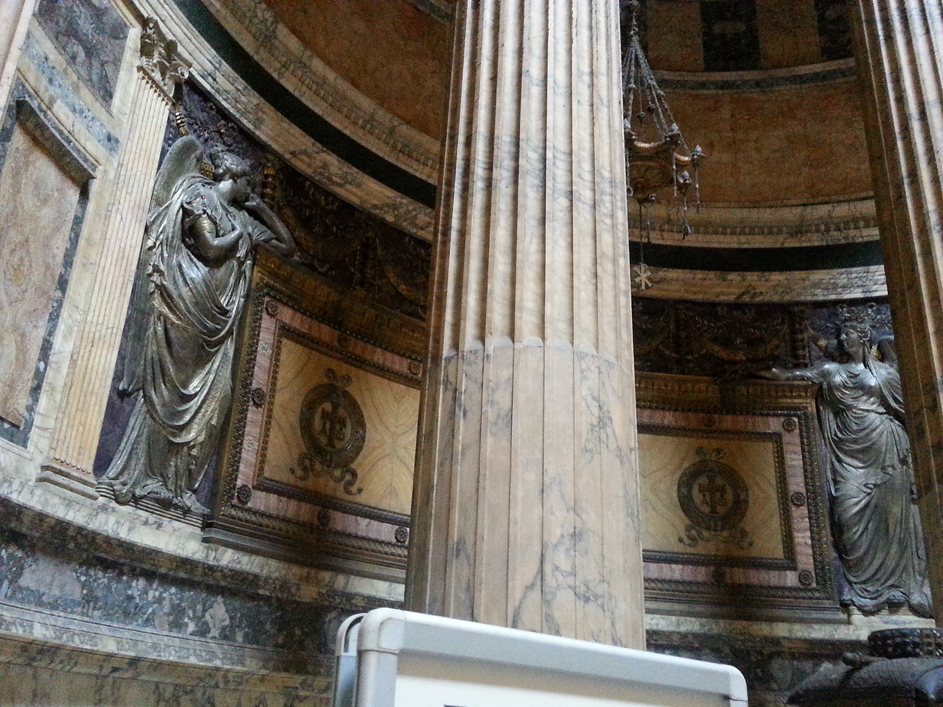 The tombs of King Umberto I and Queen Margherita of Savoy (in Italian, Margherita di Savoia) were created in 1910, according to a project by the architect Giuseppe Sacconi. They are in the sixth chapel of the Pantheon in Rome, first dedicated to the Archangel Michael and then to Saint Thomas the Apostle. 