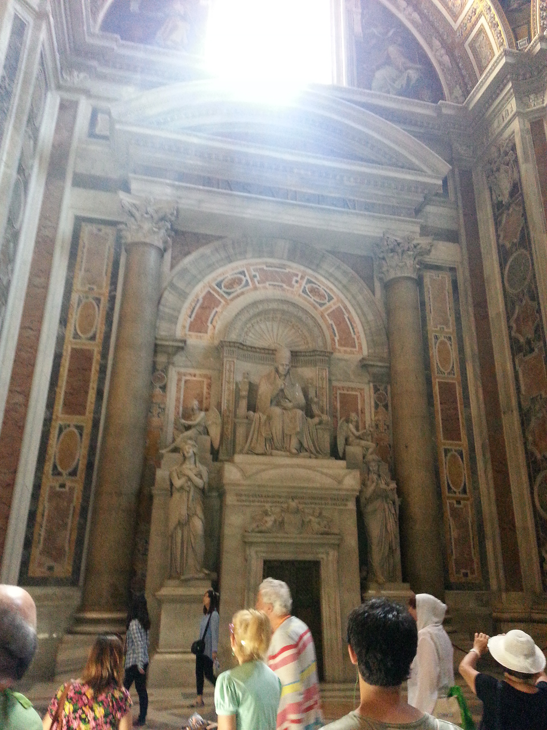 Monumental grave of Pope Pius VII in St. Peter s Basilica, Vatican City 