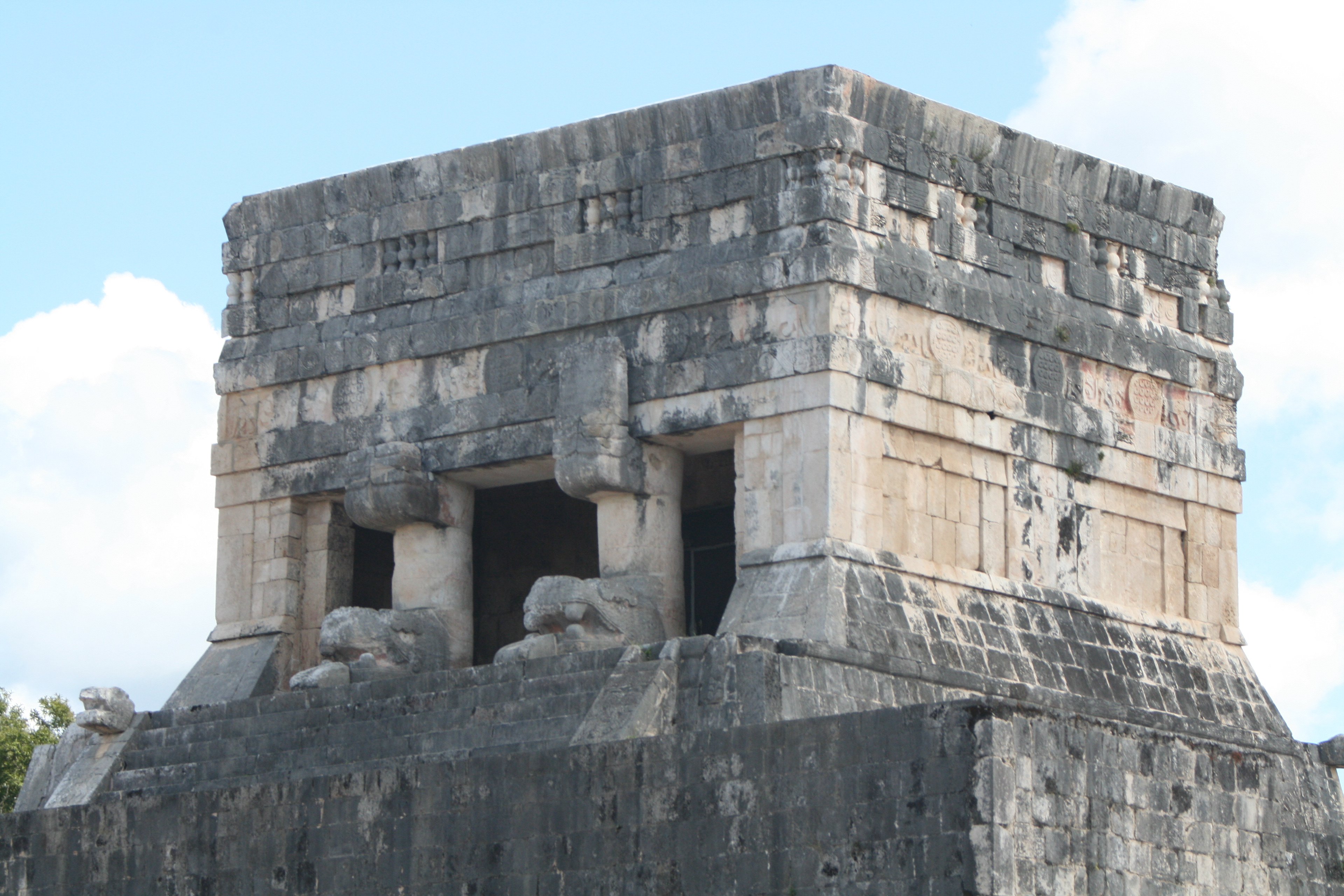 The viewing chambers from which the King watched the games.